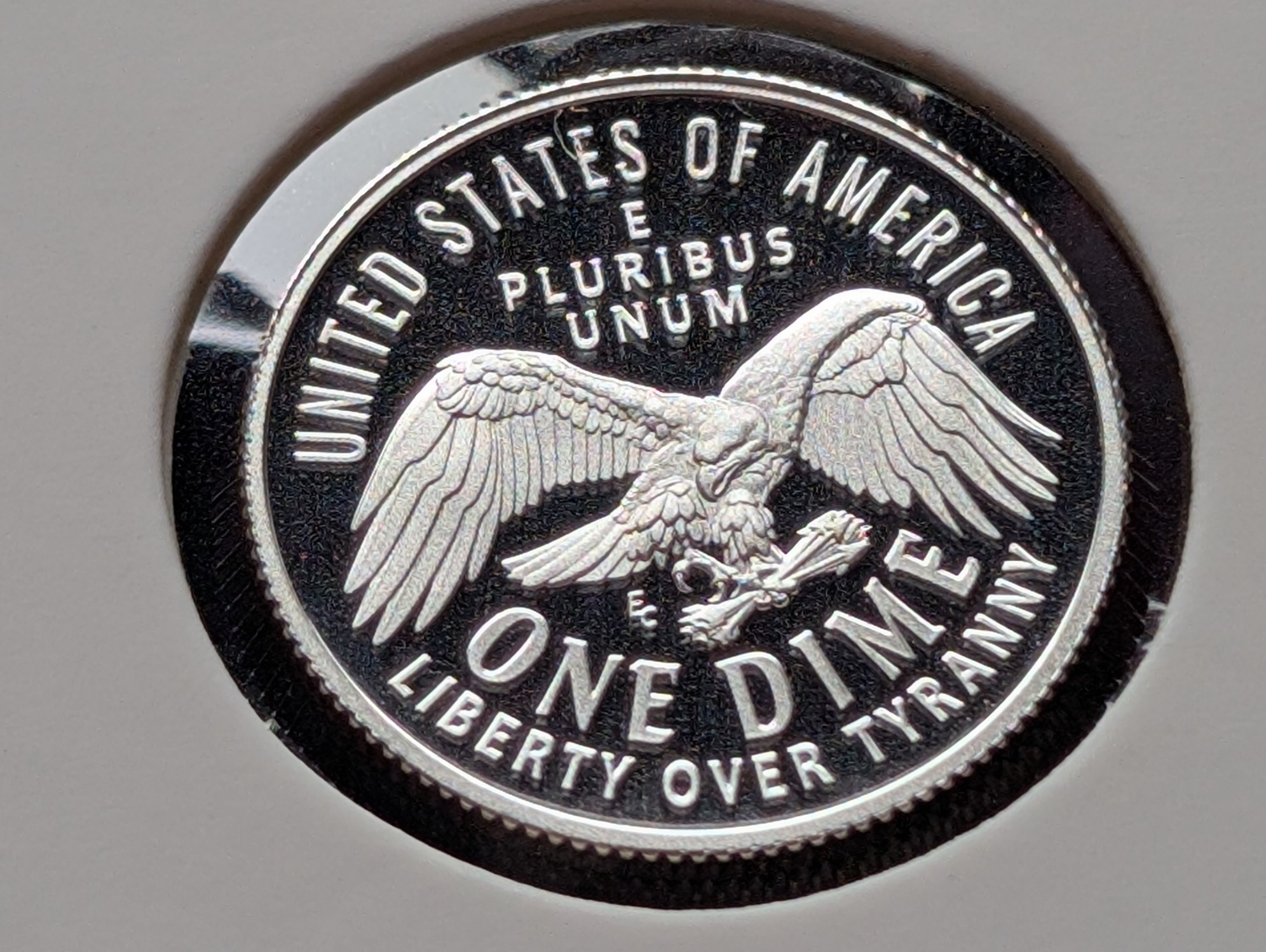 2026-S United States Semiquincentennial .999 Silver Proof Enduring Liberty Dime