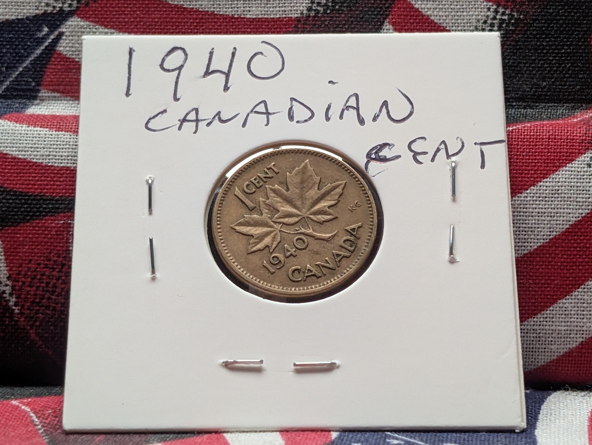 1940 Canadian Cent