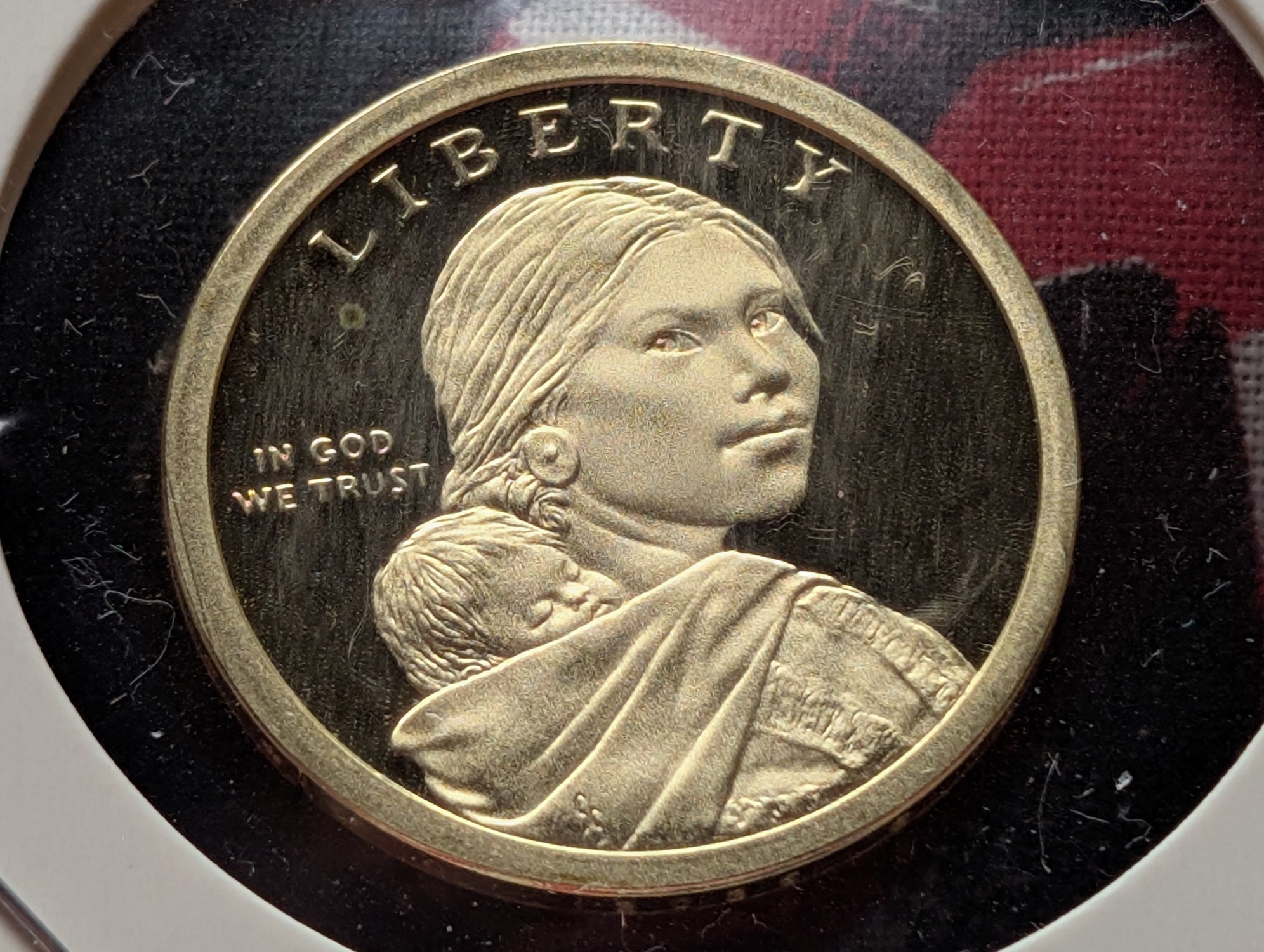 2026-S Sacagawea Polly Cooper Dollar From Silver Proof Set