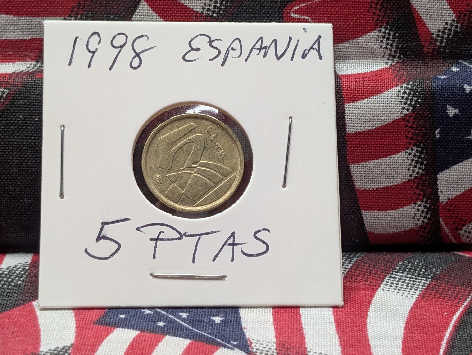 1998 Espana 5 PTAS Coin