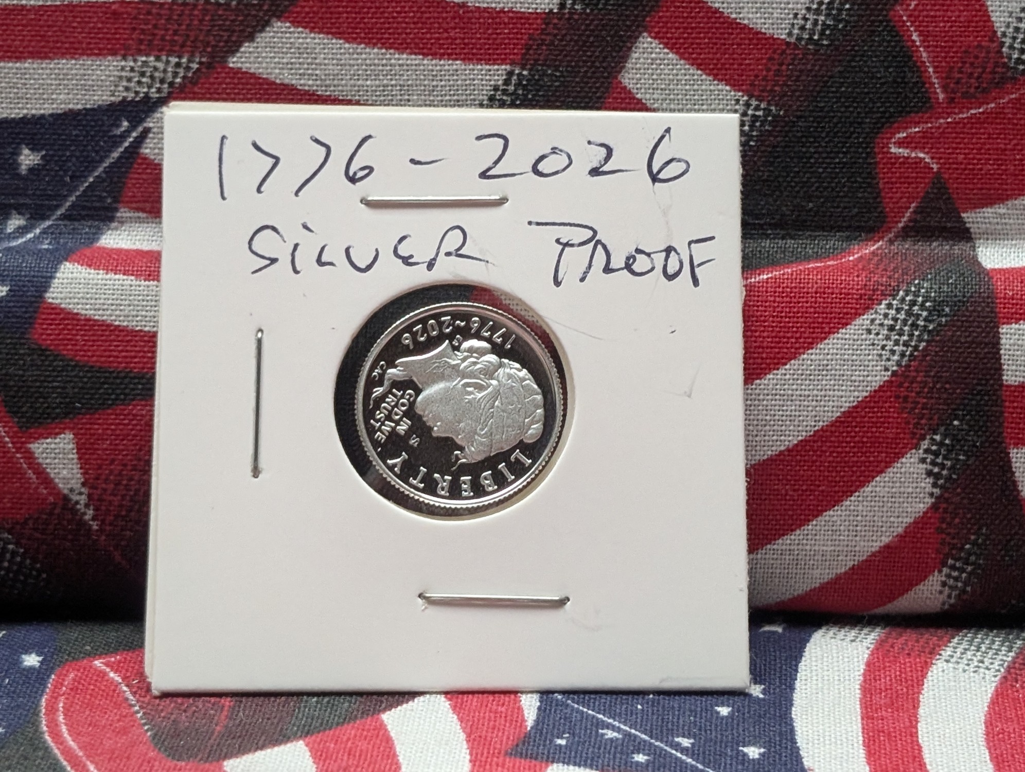 2026-S United States Semiquincentennial .999 Silver Proof Enduring Liberty Dime