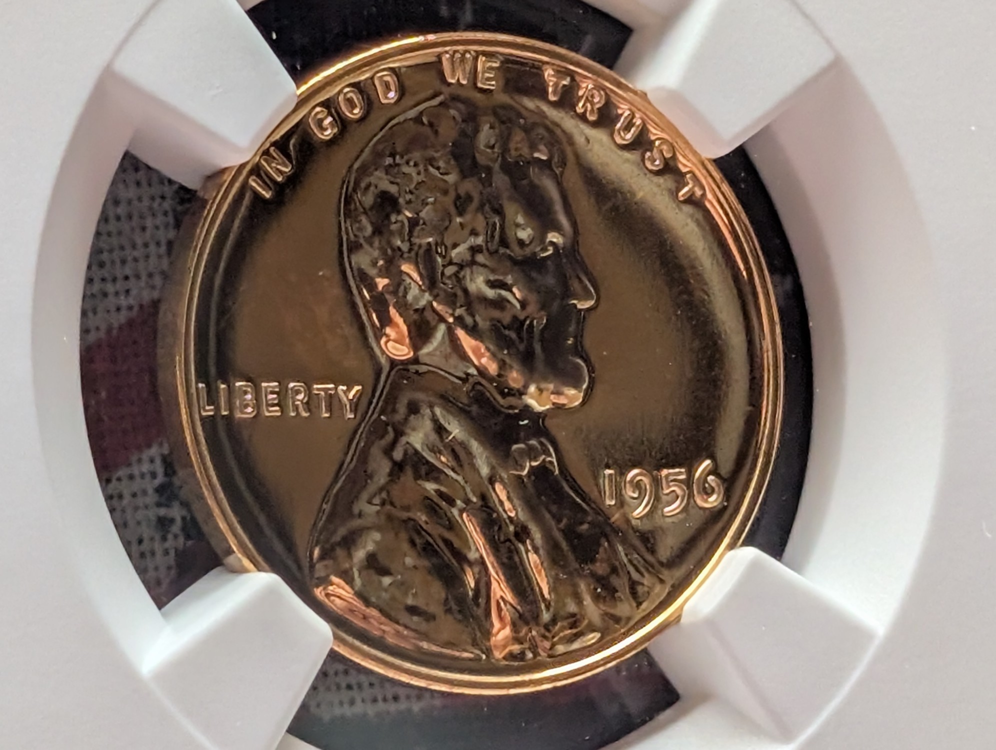 1956 Lincoln Wheat Cent NGC PF 68 RD
