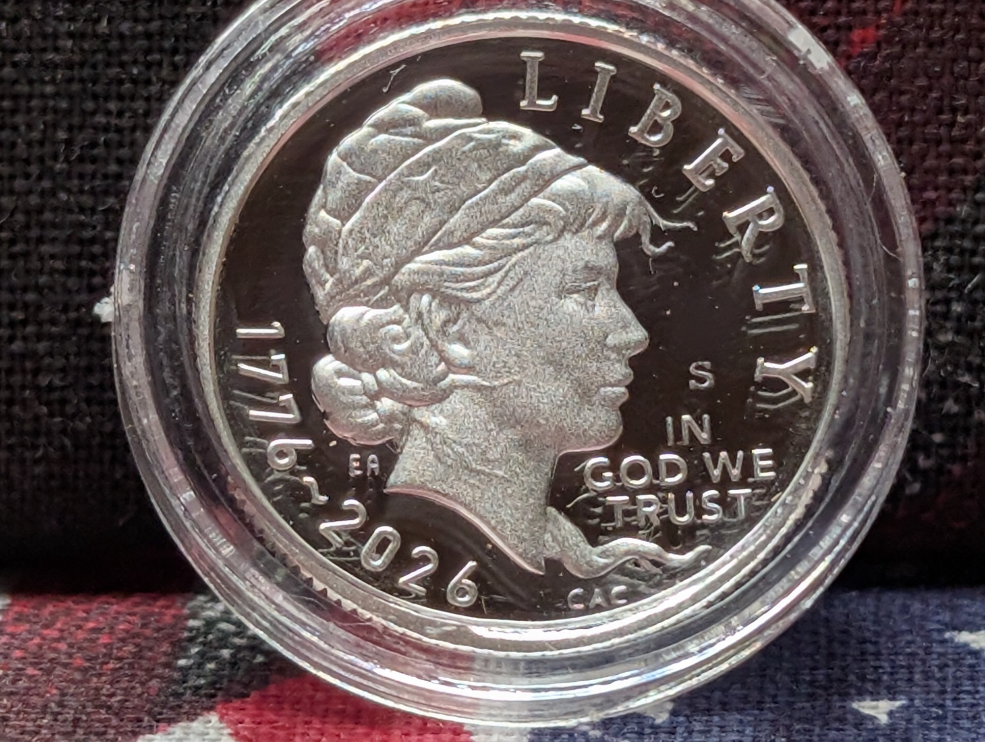 2026-S United States Semiquincentennial .999 Silver Proof Enduring Liberty Dime
