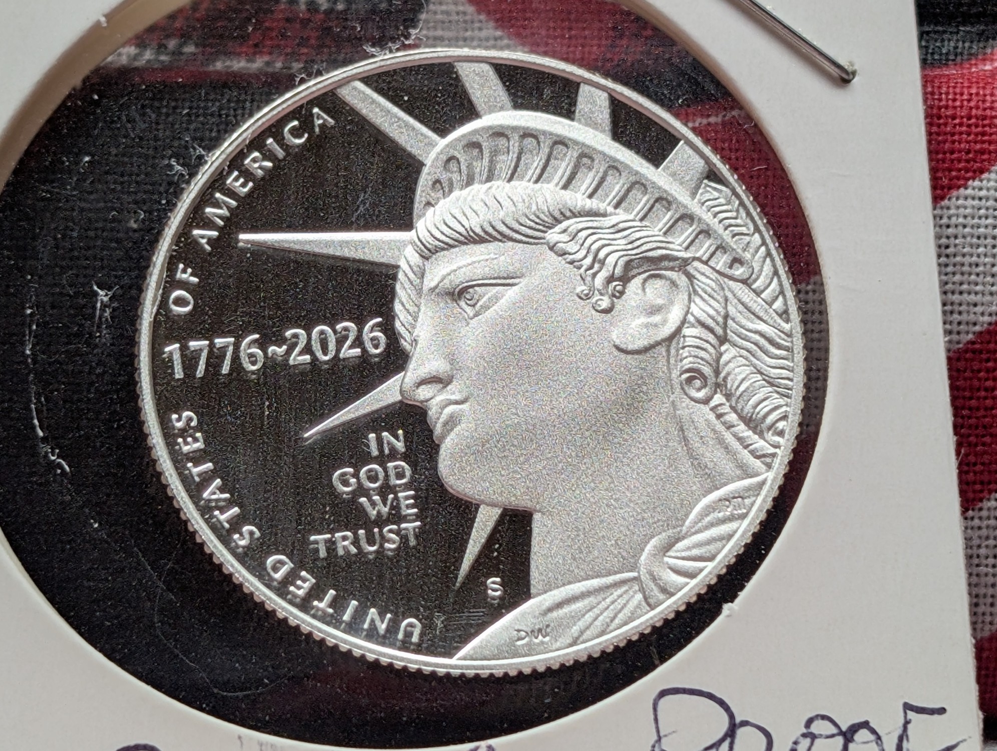 2026-S United States Semiquincentennial .999 Silver Proof Half Dollar