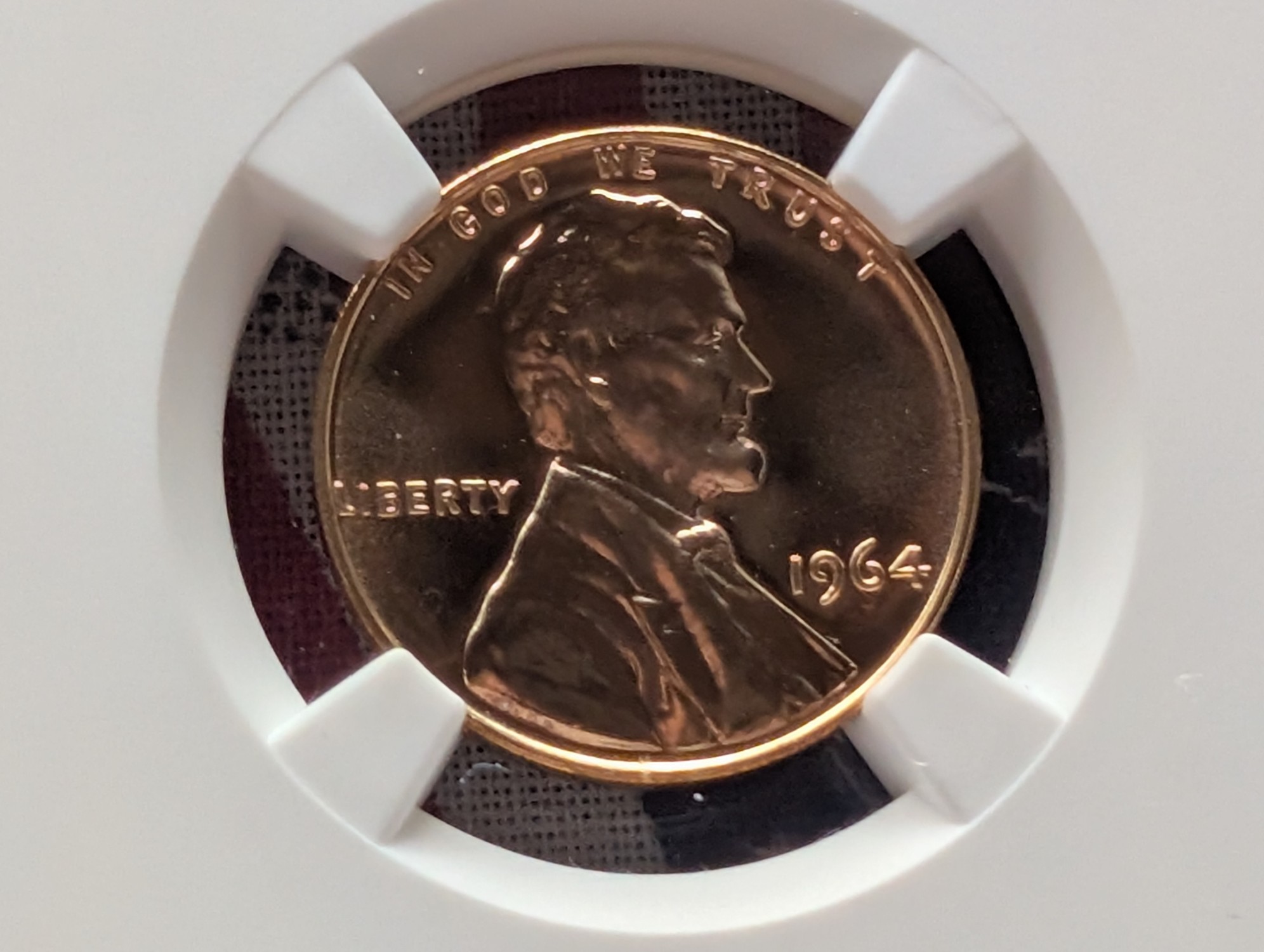 1964 Lincoln Memorial Cent NGC PF68 RD
