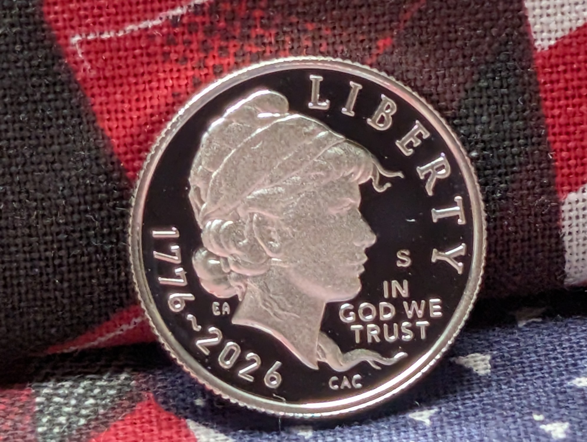 2026-S United States Semiquincentennial .999 Silver Proof Enduring Liberty Dime