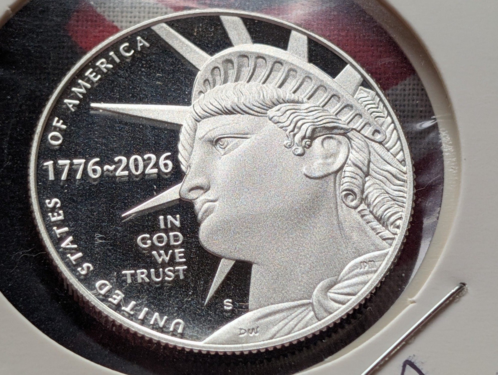 2026-S United States Semiquincentennial .999 Silver Proof Half Dollar