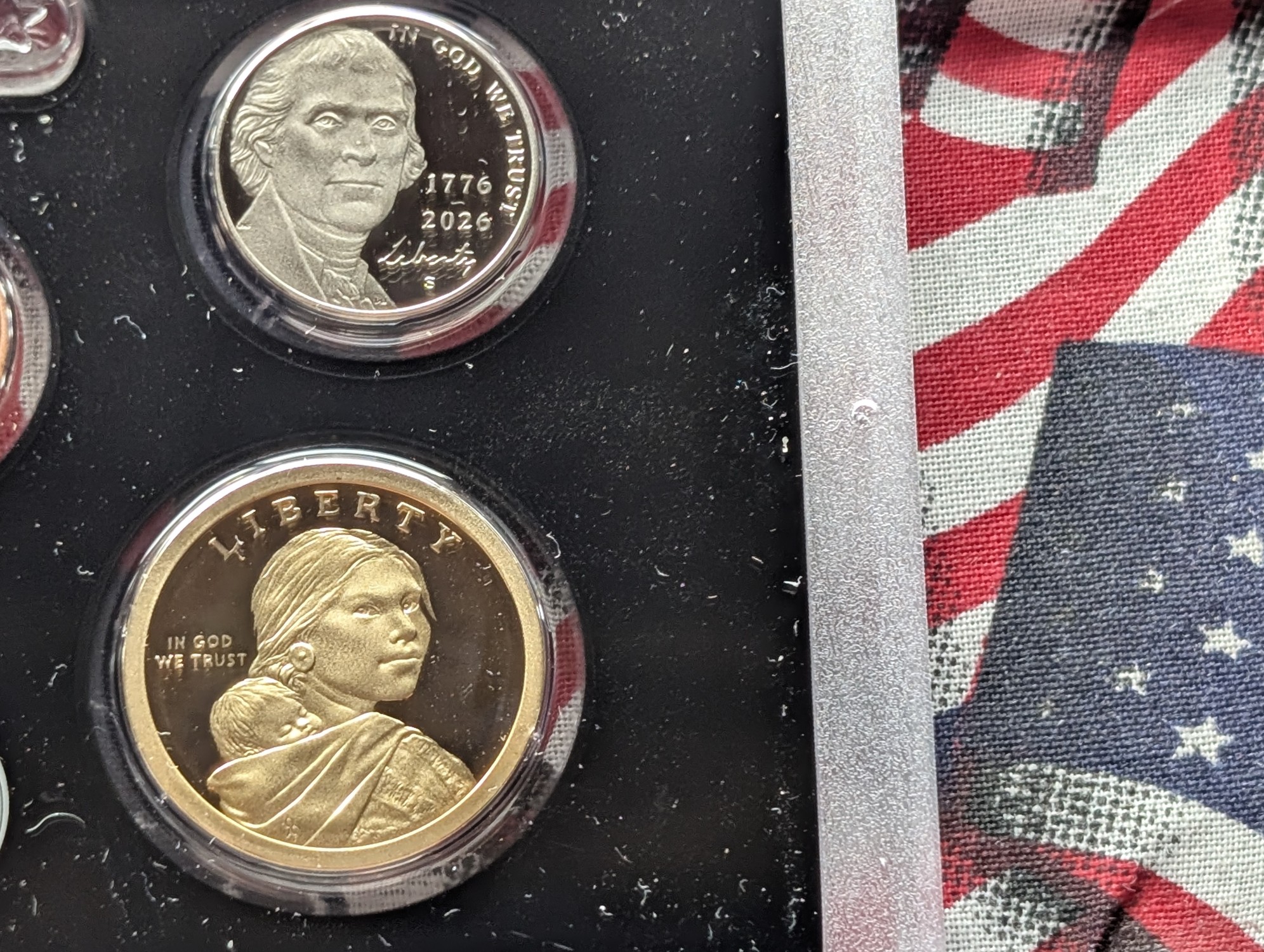 2026-S U.S. Mint Semiquincentennial Silver Proof Set In OGP W/ COA - Includes (7) .999 Silver Coins