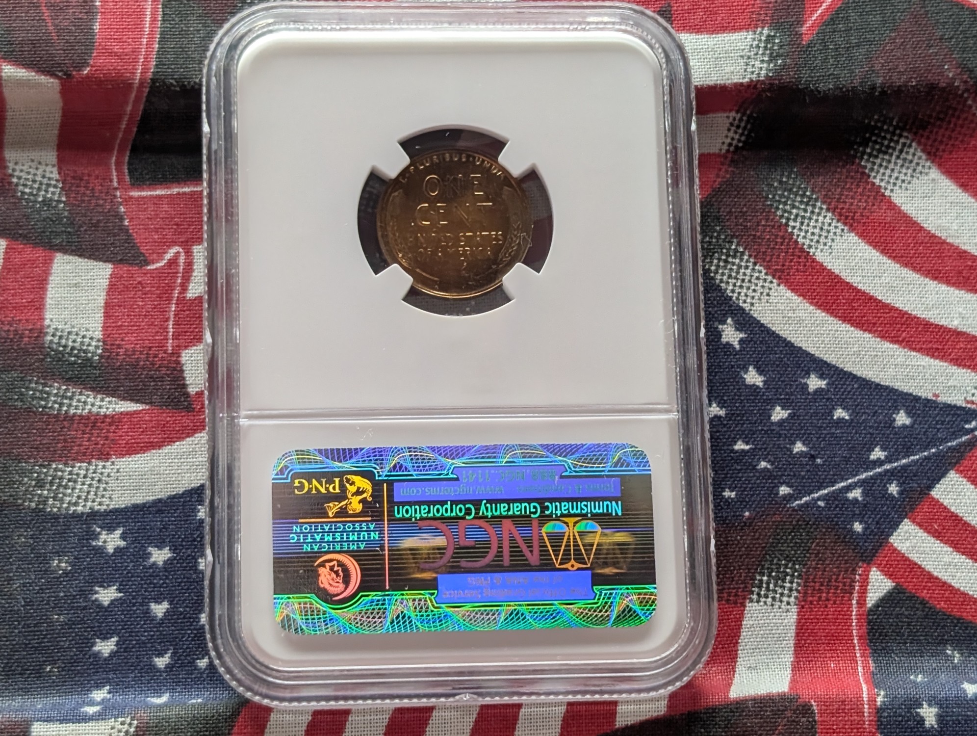 1940 Lincoln Wheat Cent NGC PF66 RB
