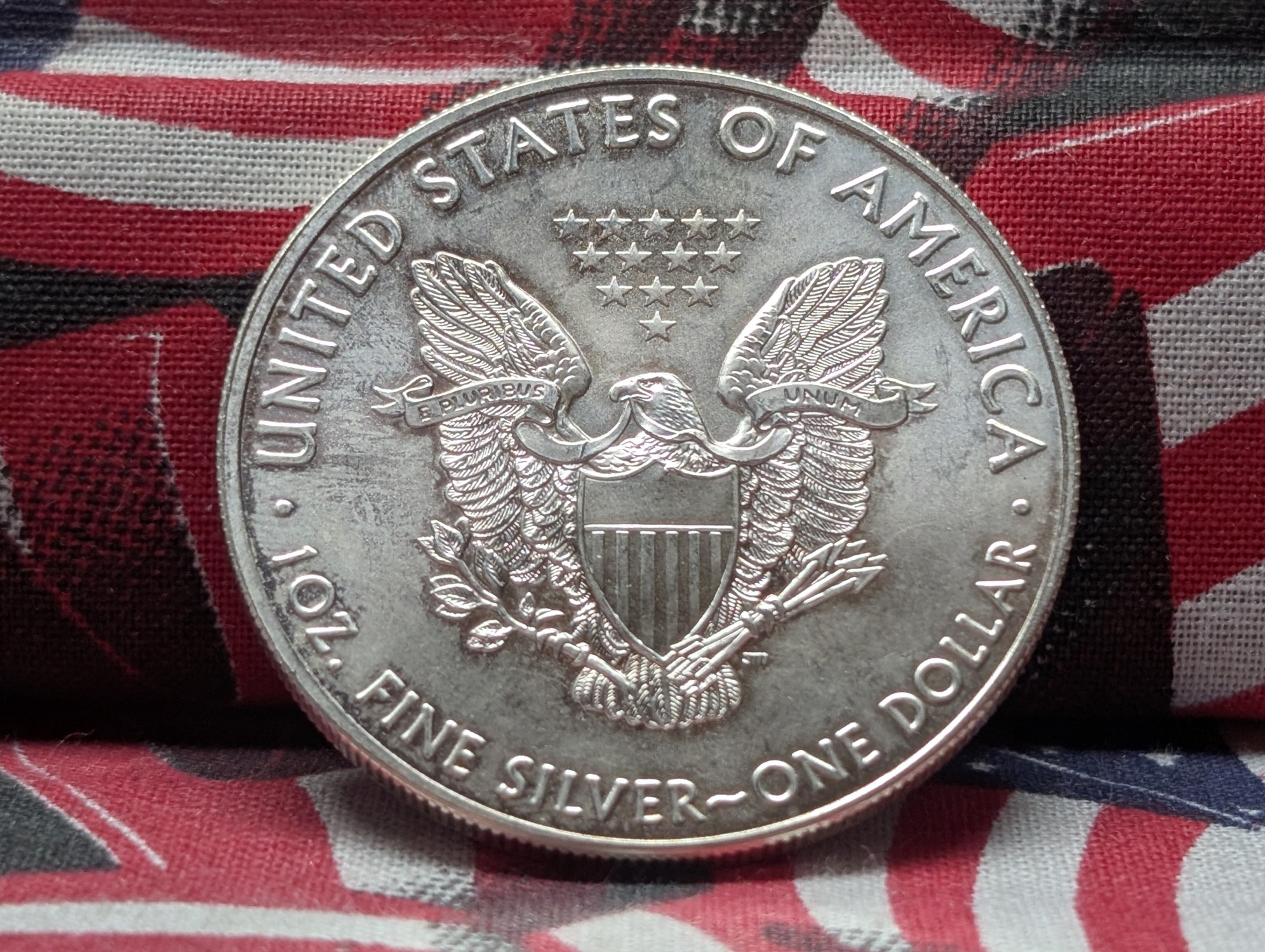 2016 American Silver Eagle 1 Troy Oz. .999 Silver