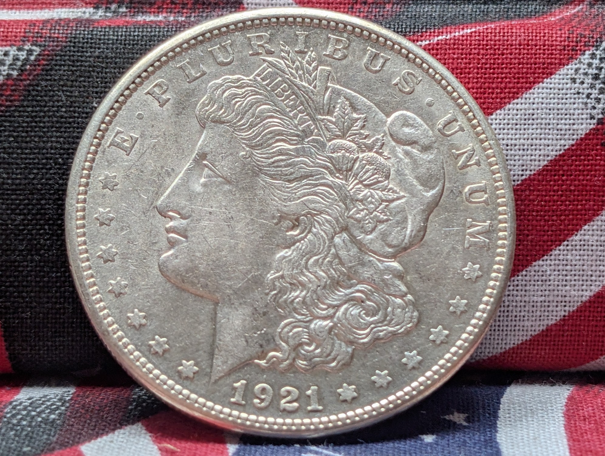 1921-S Morgan Dollar - 90% Silver