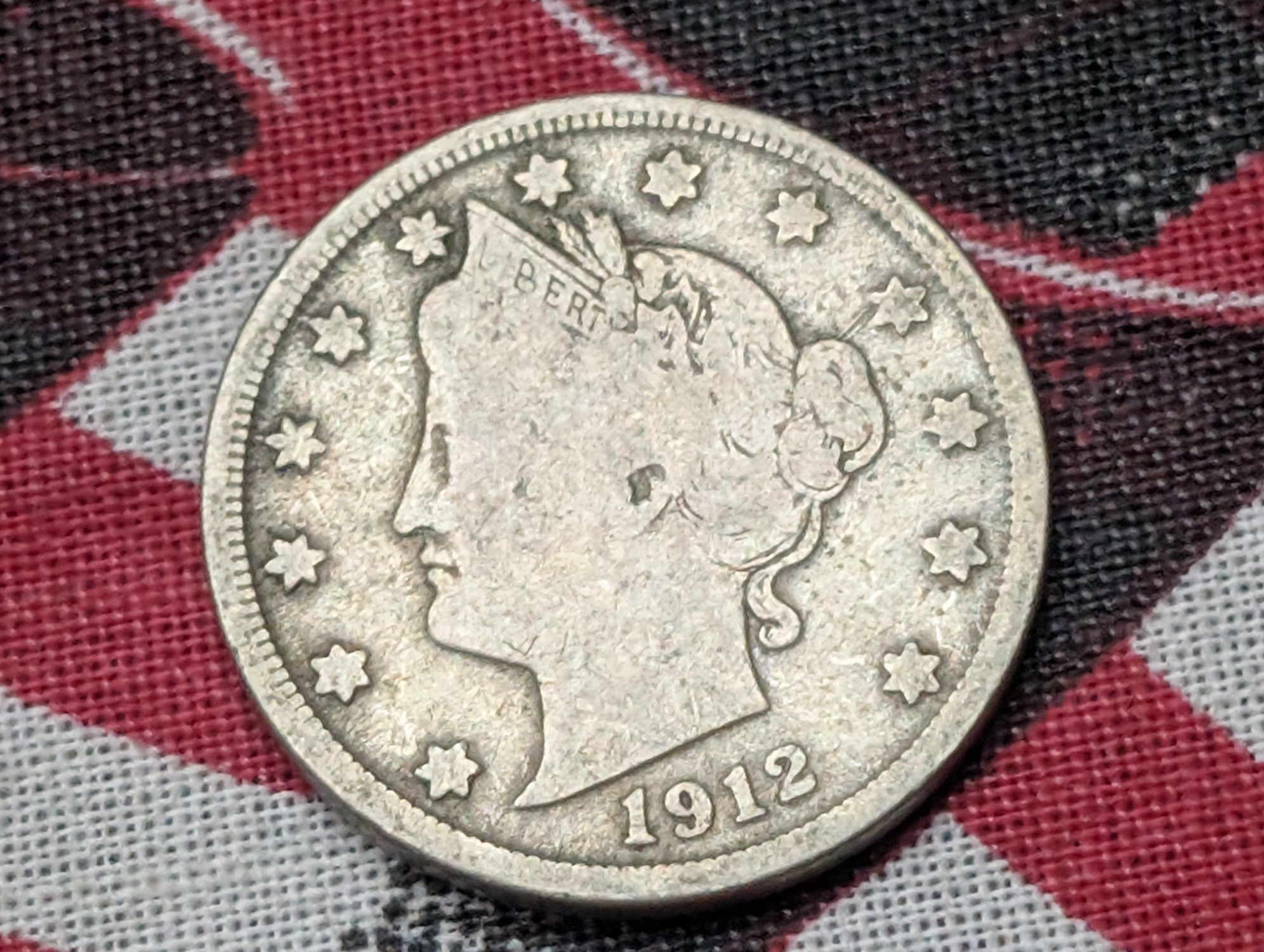 1912-D Liberty Head V Nickel