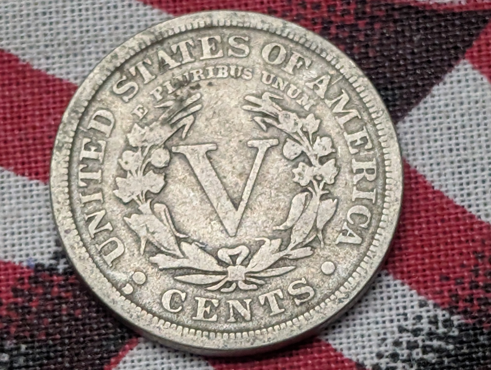 1912-D Liberty Head V Nickel