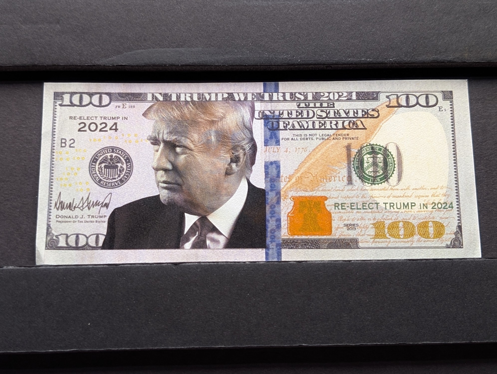 2024 Donald Trump Novelty Collectibles - Donald Trump Notes & Coins/Rounds - No Melt/Face Value