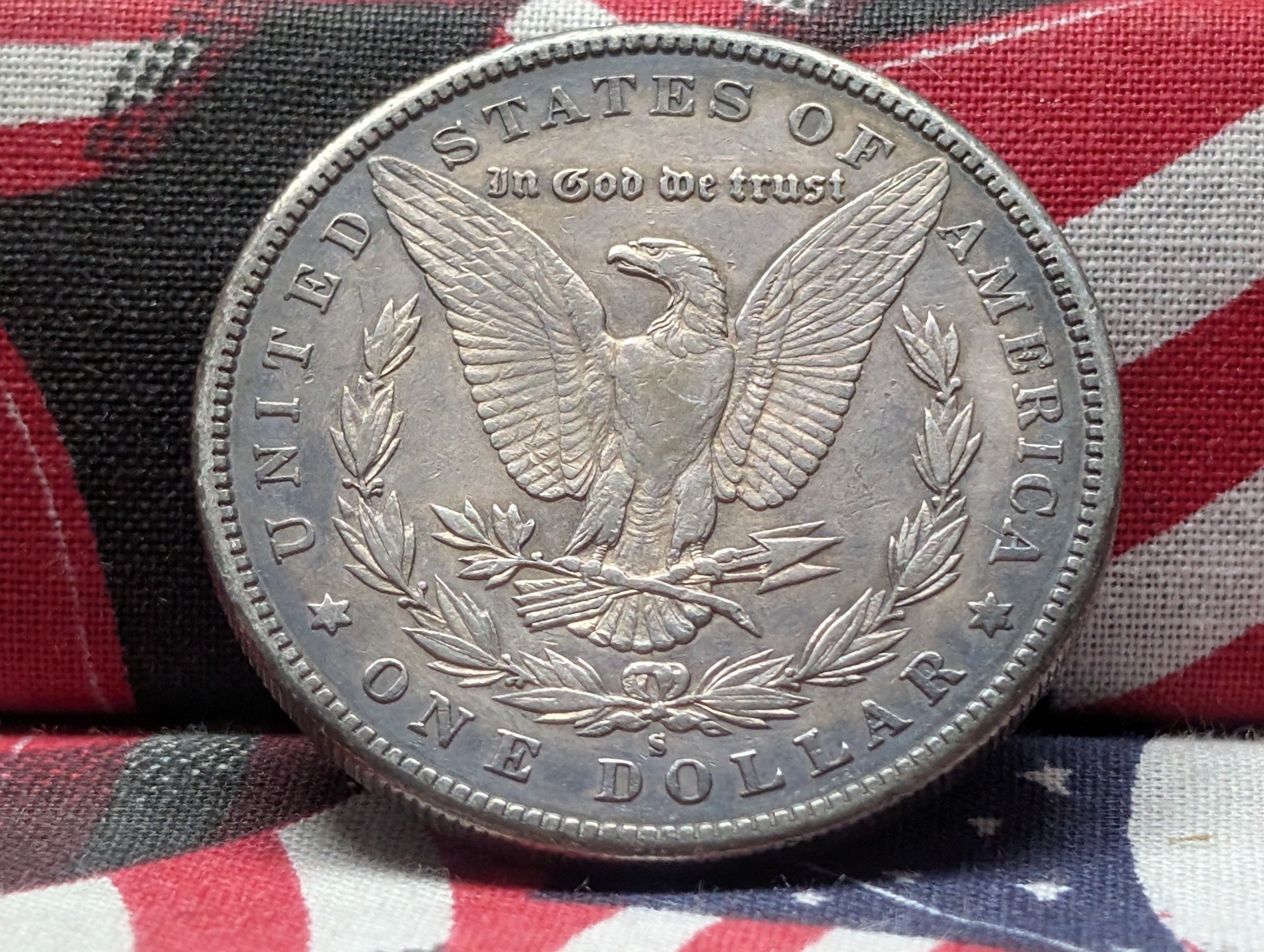 1890-S Morgan Dollar - 90% Silver
