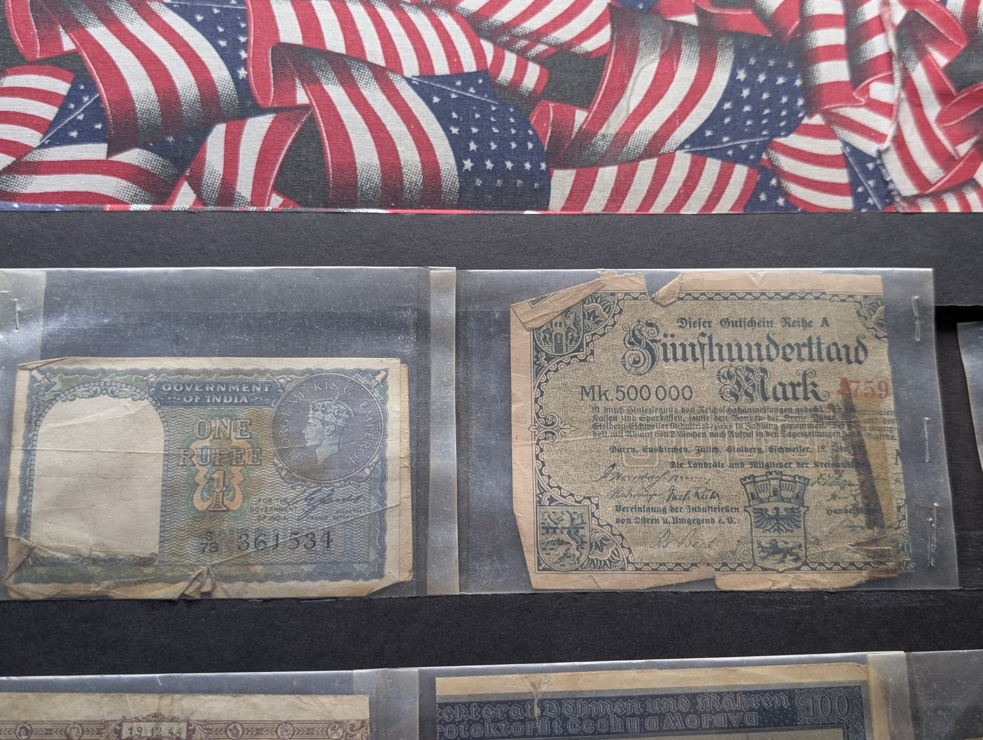 (12) Assorted Mostly 1940s Foreign Bills