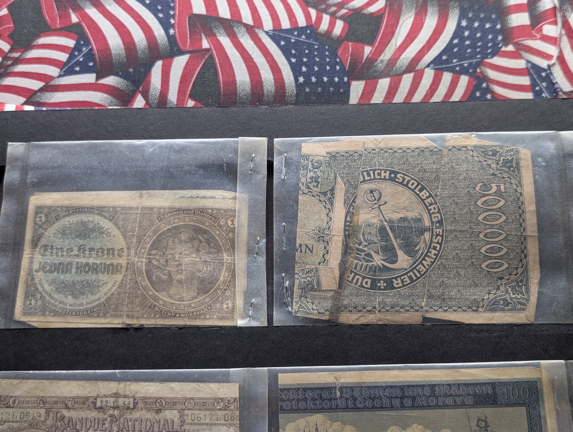 (12) Assorted Mostly 1940s Foreign Bills