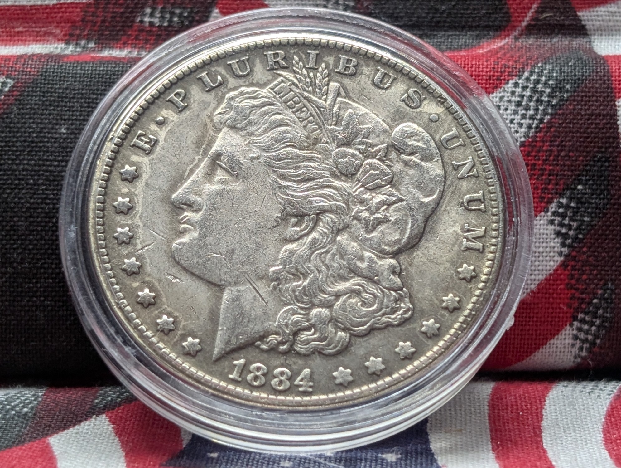 1884-S Morgan Dollar - Key Date Coin - 90% Silver
