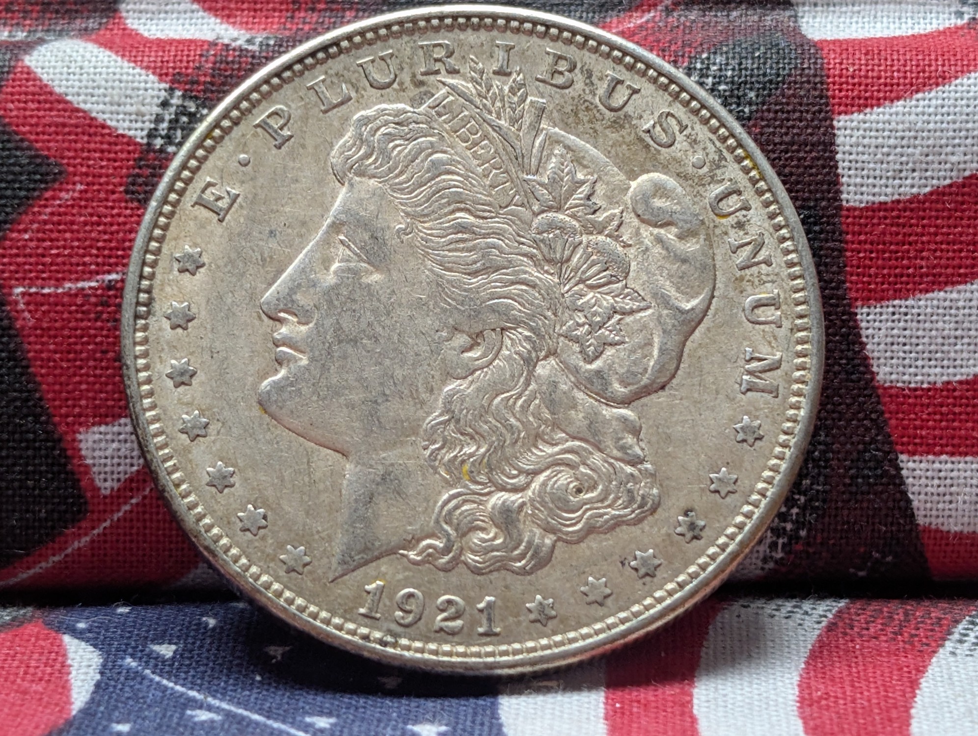 1921-D Morgan Dollar - 90% Silver