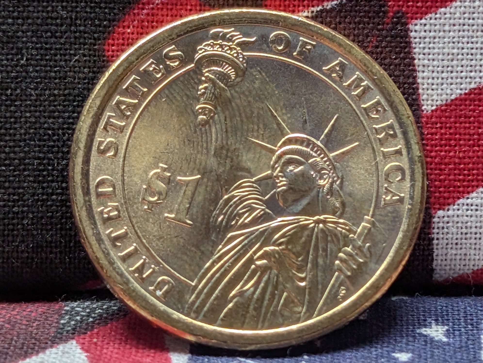 2010-D Franklin Pierce Presidential Dollar - Position B - Uncirculated bought directly from the US mint when released