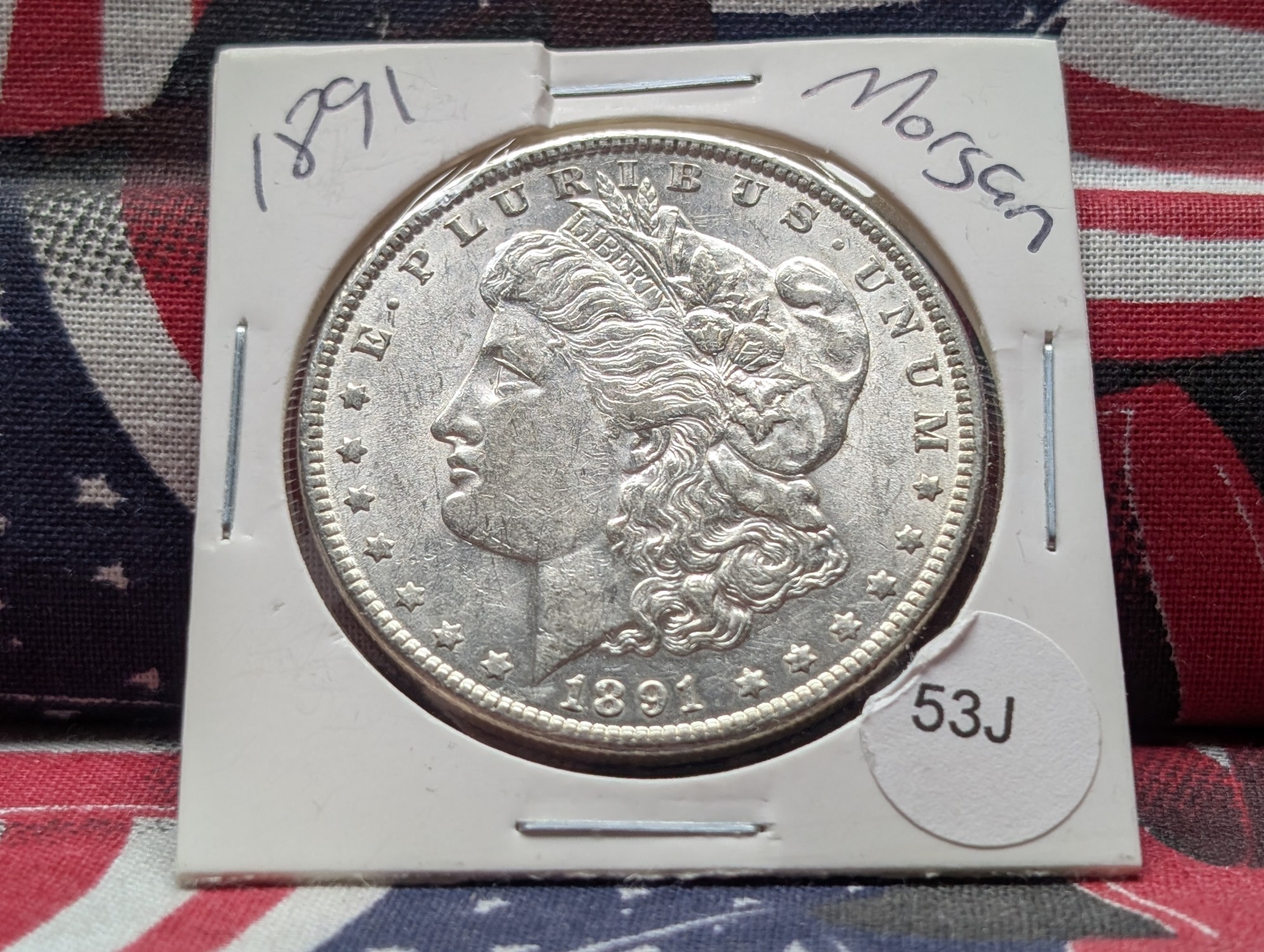 1891 Morgan Dollar - 90% Silver
