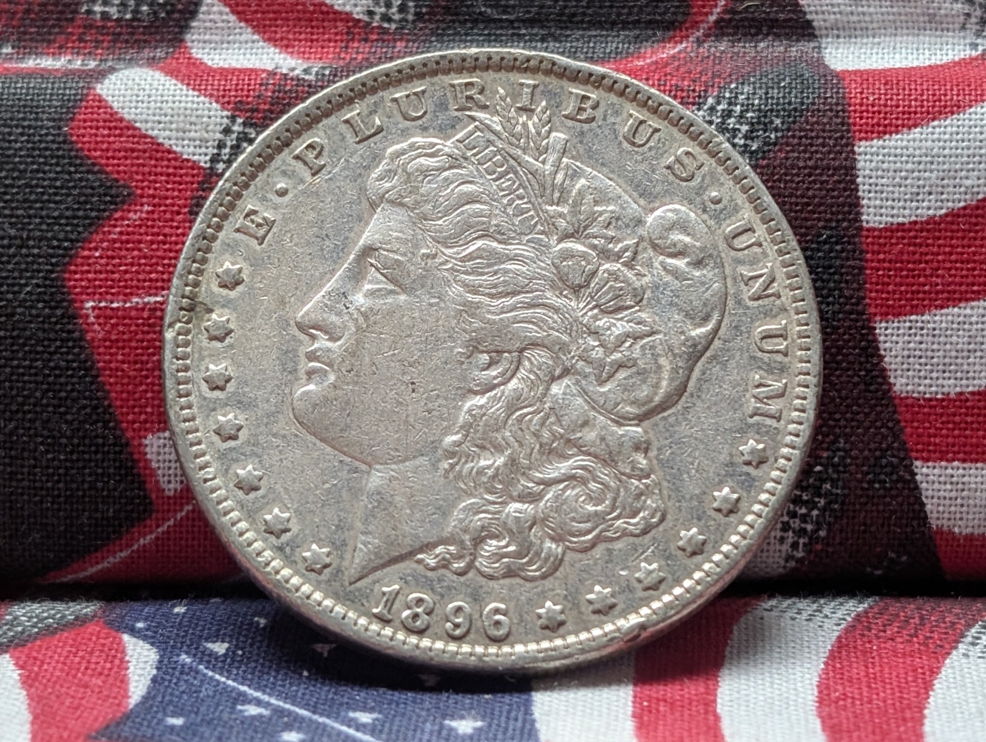 1896 Morgan Dollar - 90% Silver