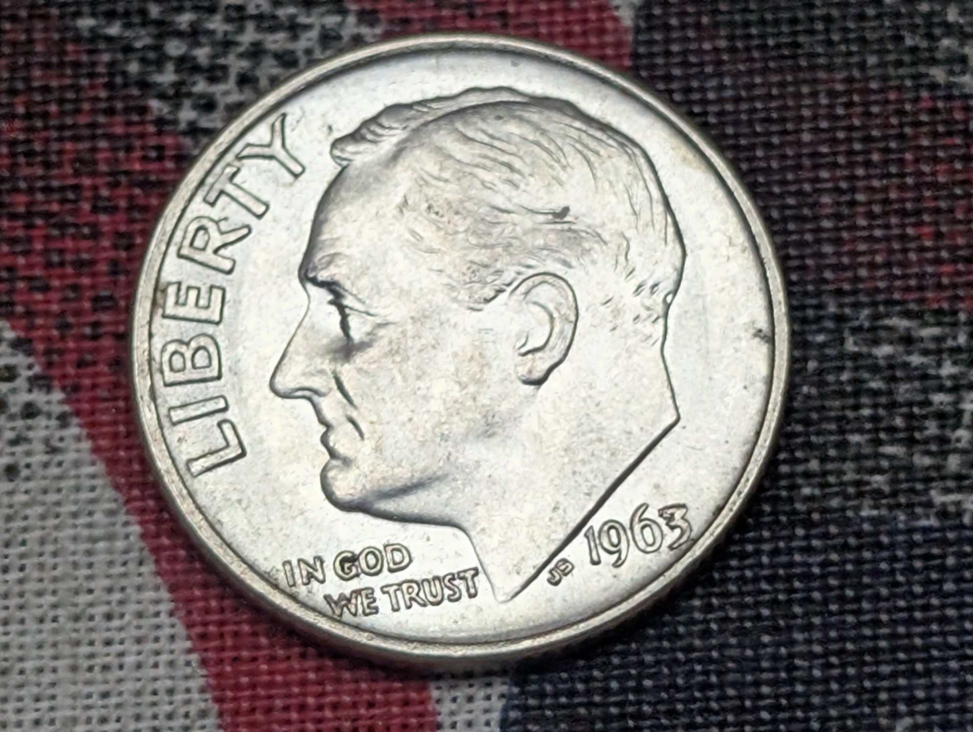 1961-D & 1963 Roosevelt Dimes, 90% Silver