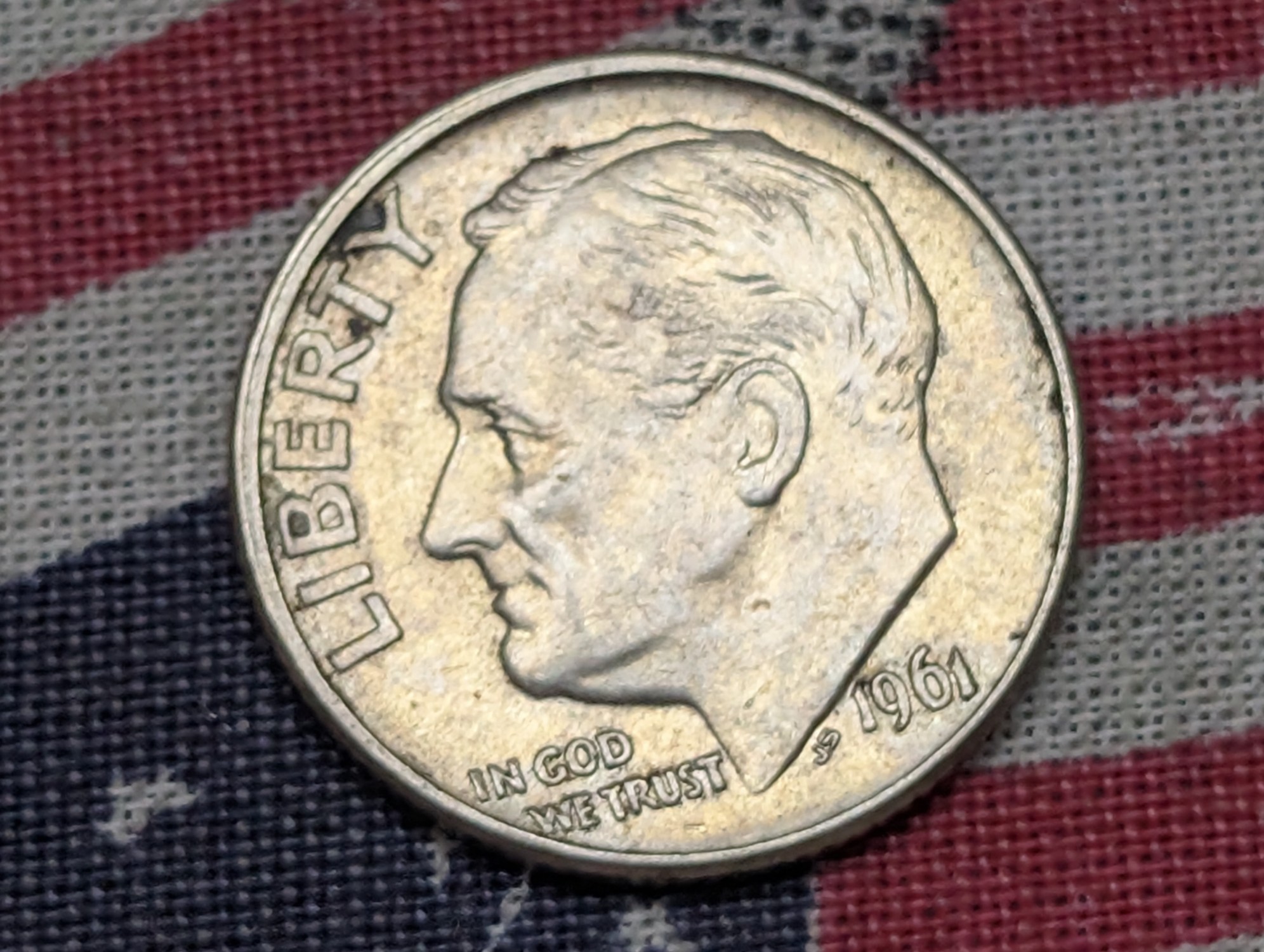 1961-D & 1963 Roosevelt Dimes, 90% Silver