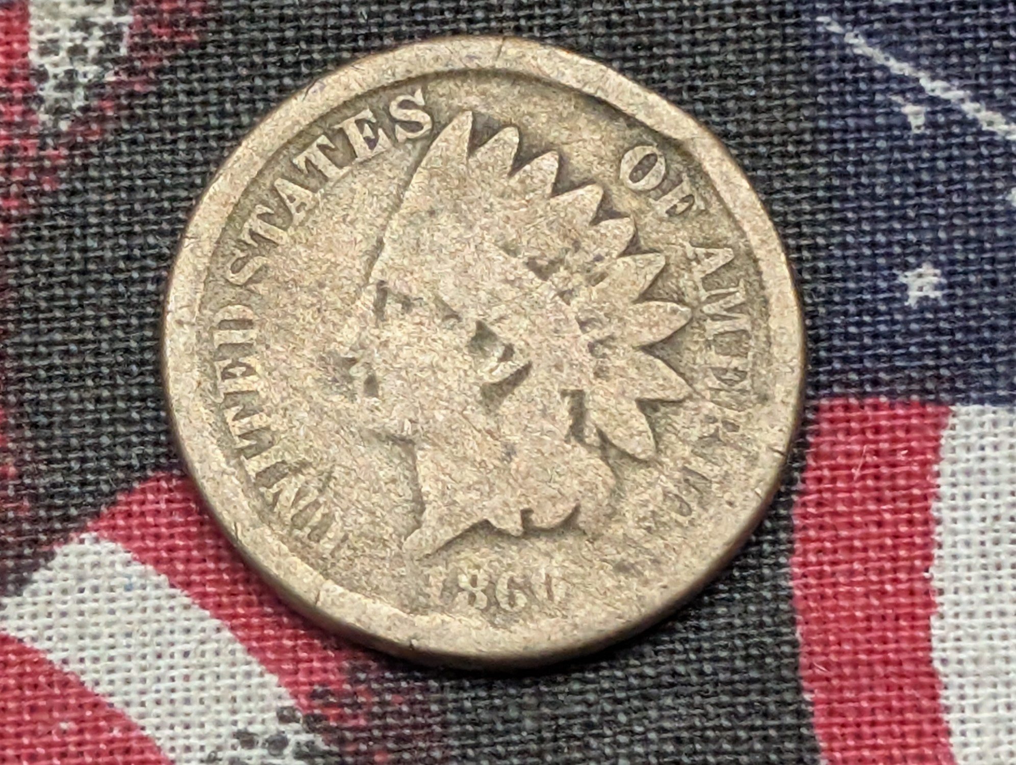 1860 Indian Head Cent