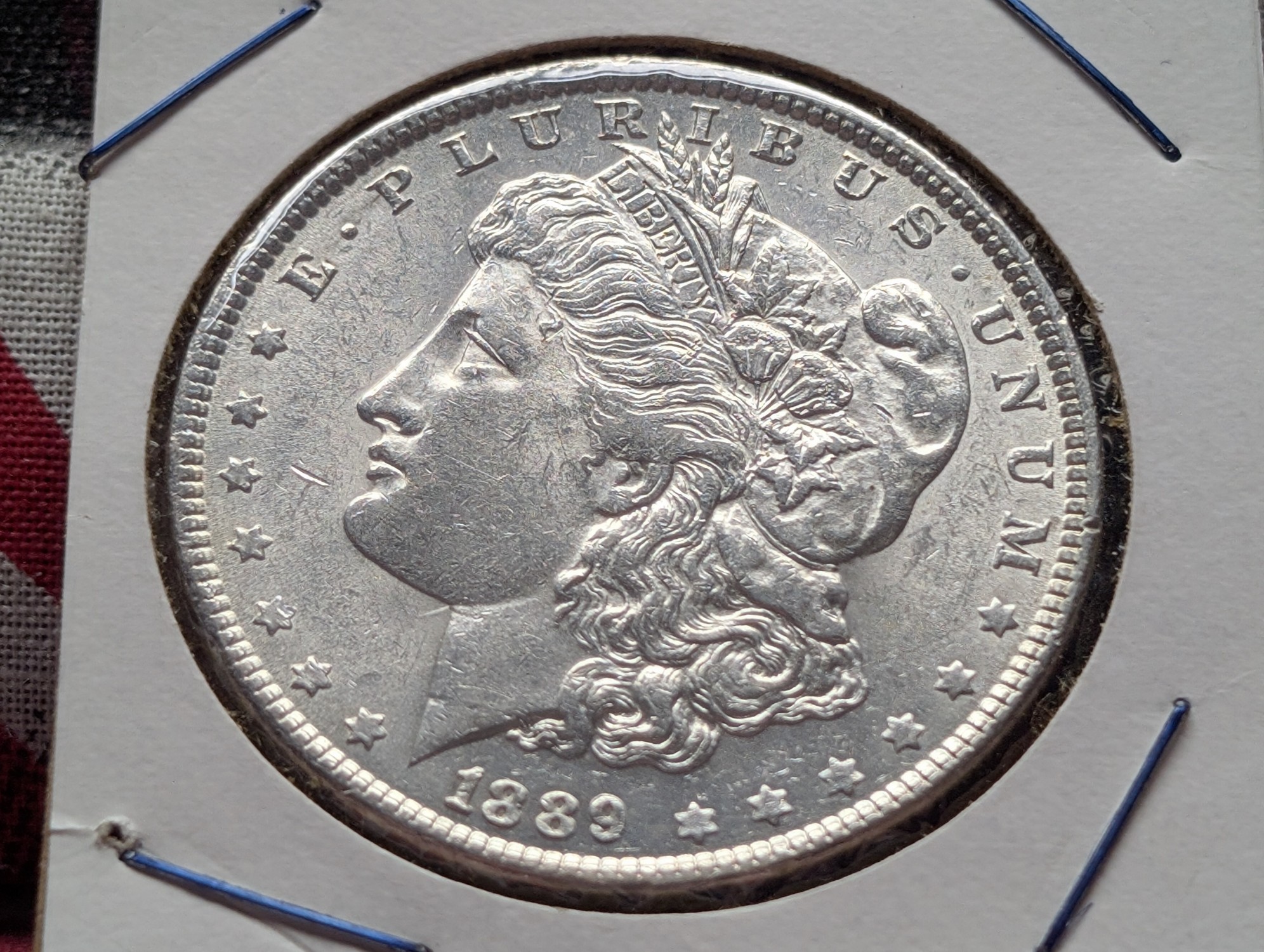 1889 Morgan Dollar, 90% Silver