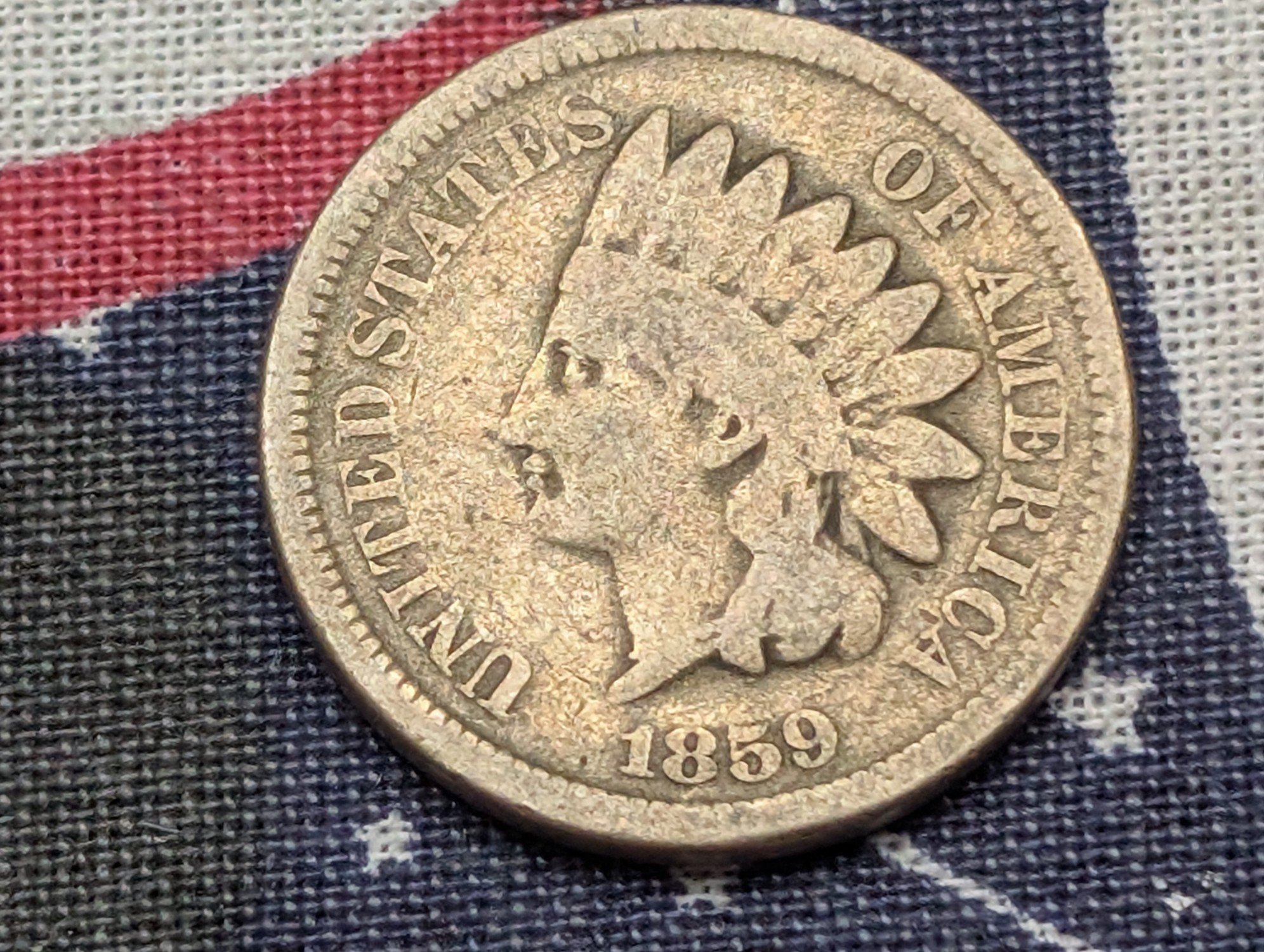 1859 Indian Head Cent