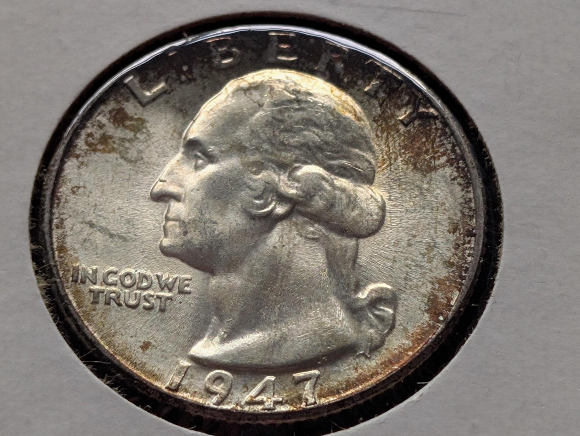 1947-D Washington Quarter, 90% Silver