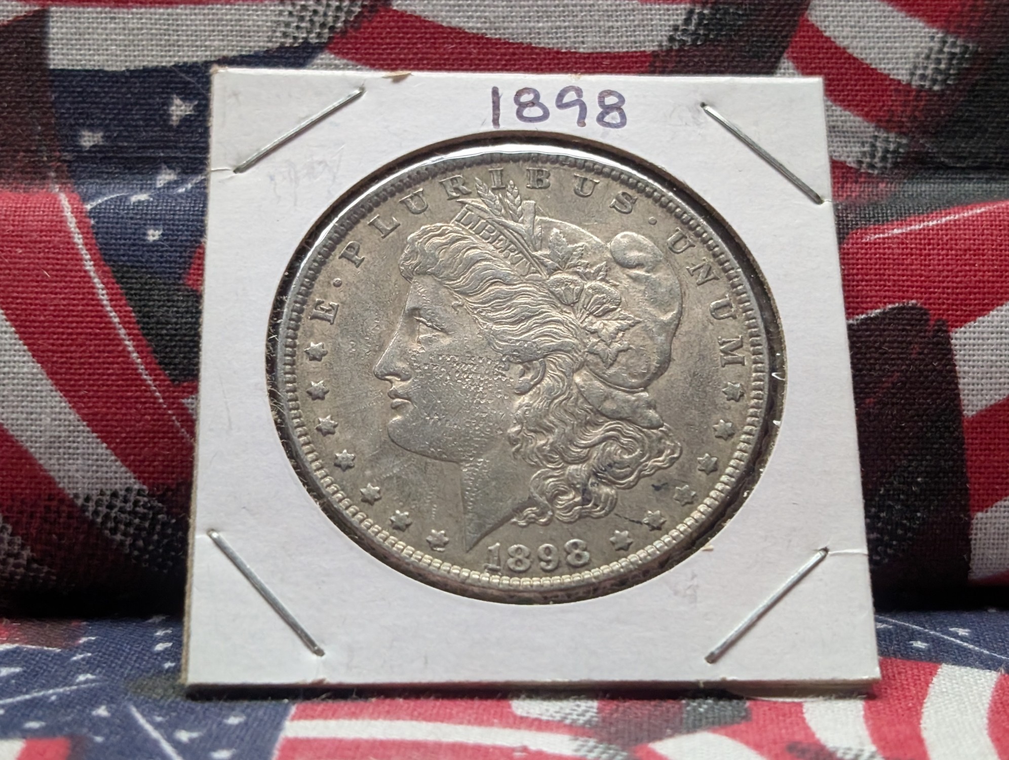 1898 Morgan Dollar, 90% Silver