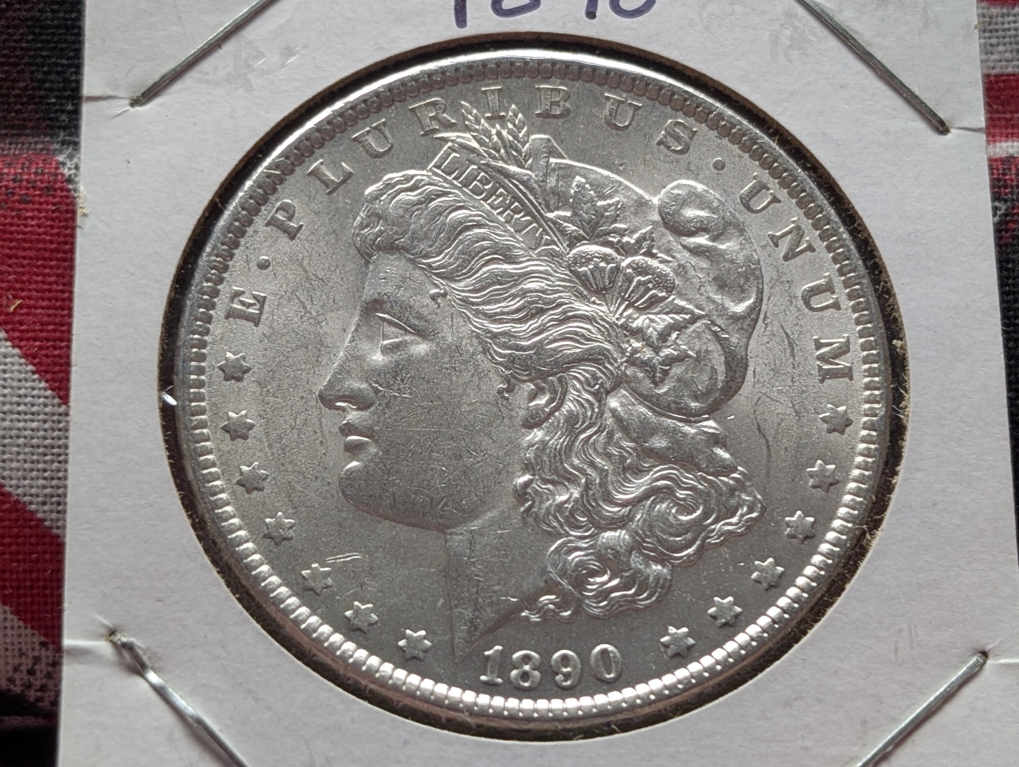 1890 Morgan Dollar, 90% Silver