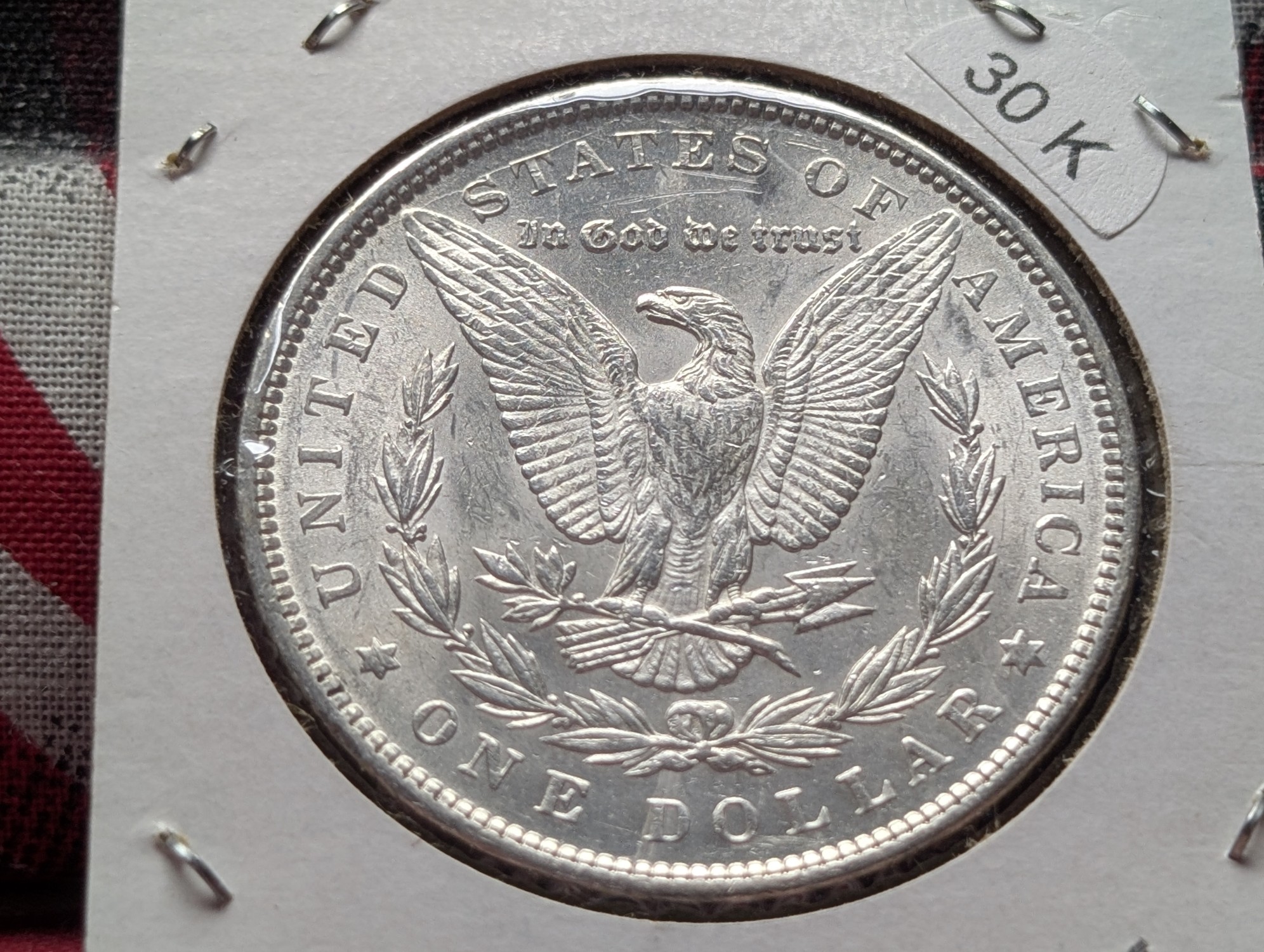1890 Morgan Dollar, 90% Silver