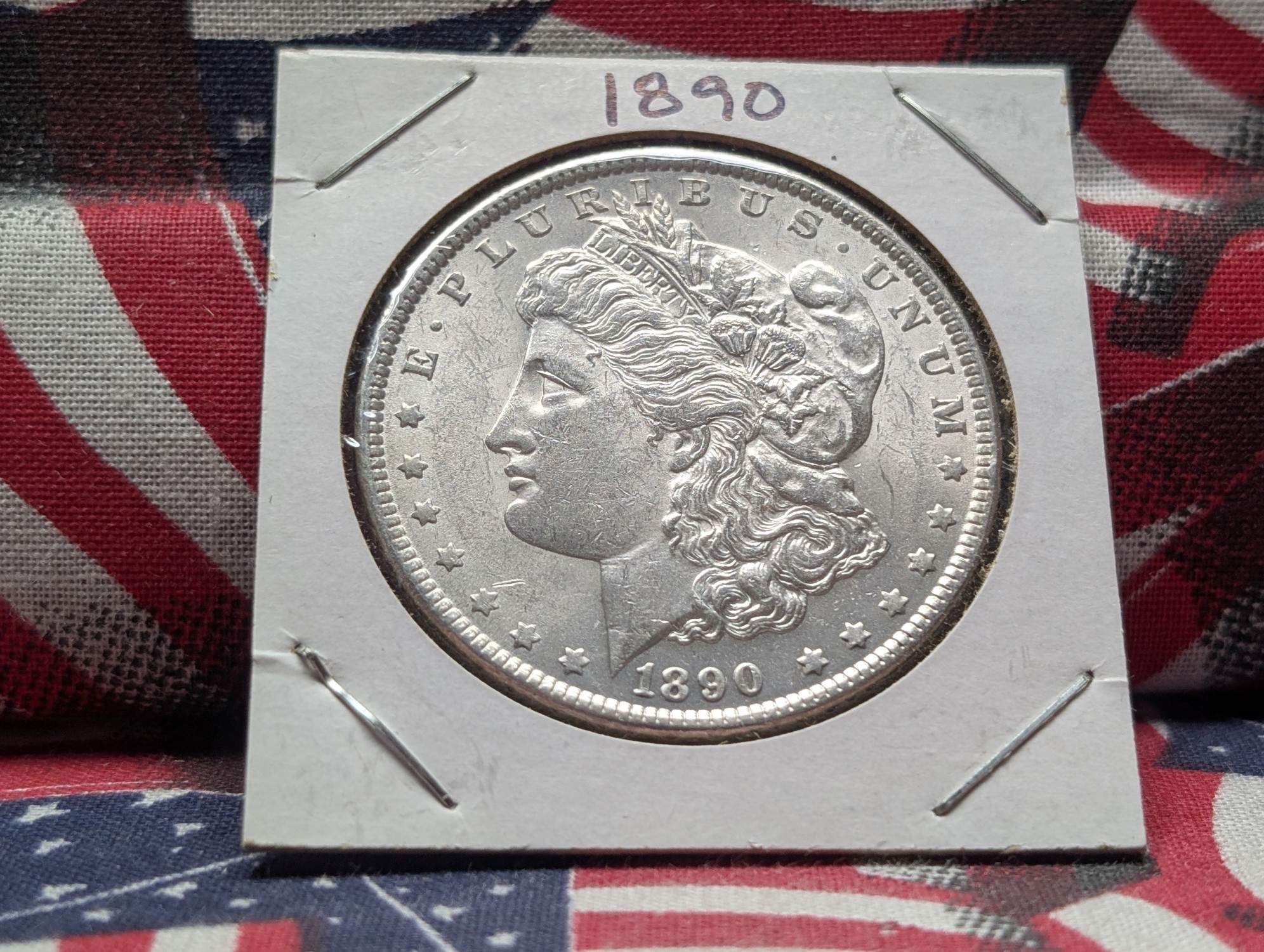 1890 Morgan Dollar, 90% Silver