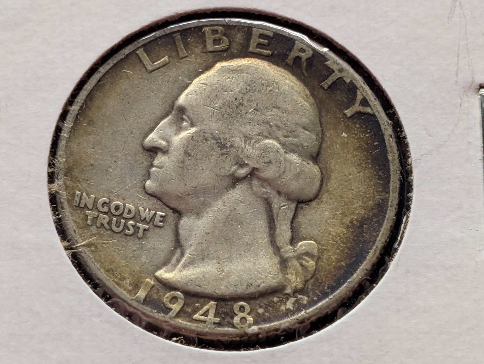 1948-D Washington Quarter, 90% Silver