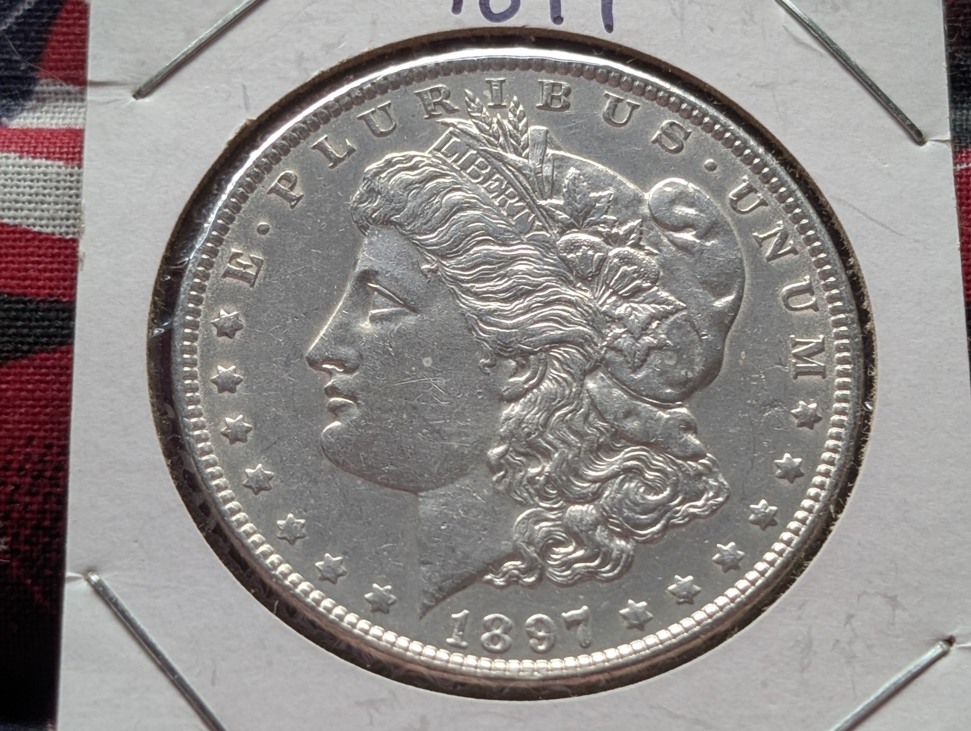 1897 Morgan Dollar, 90% Silver