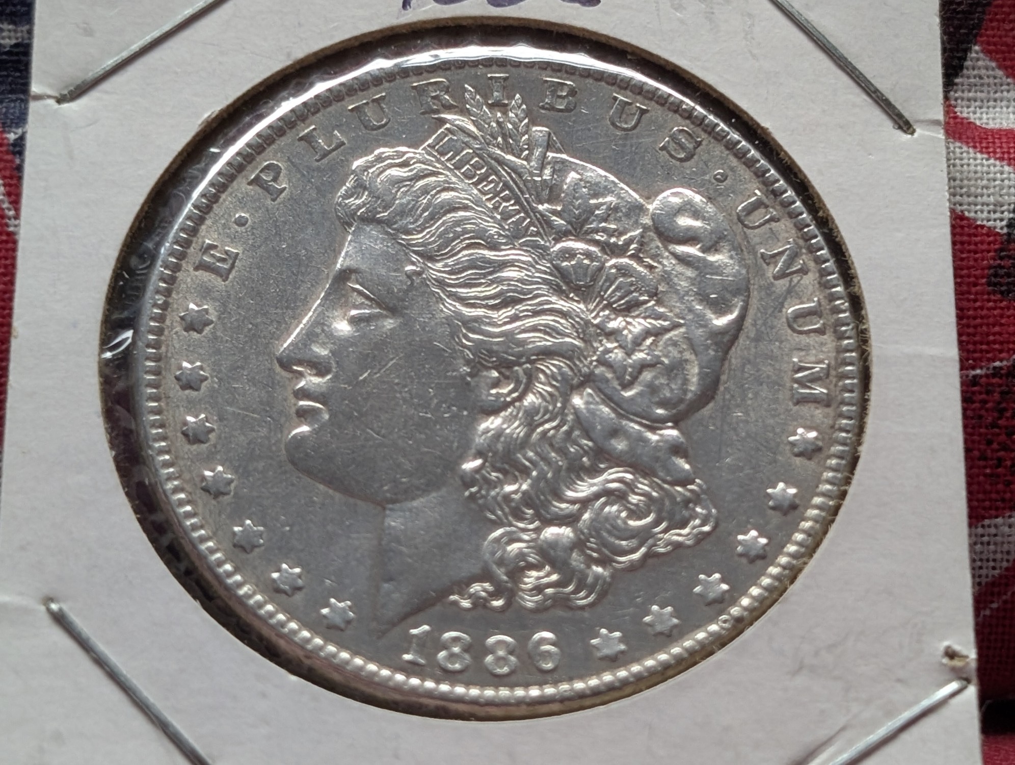 1886 Morgan Dollar, 90% Silver