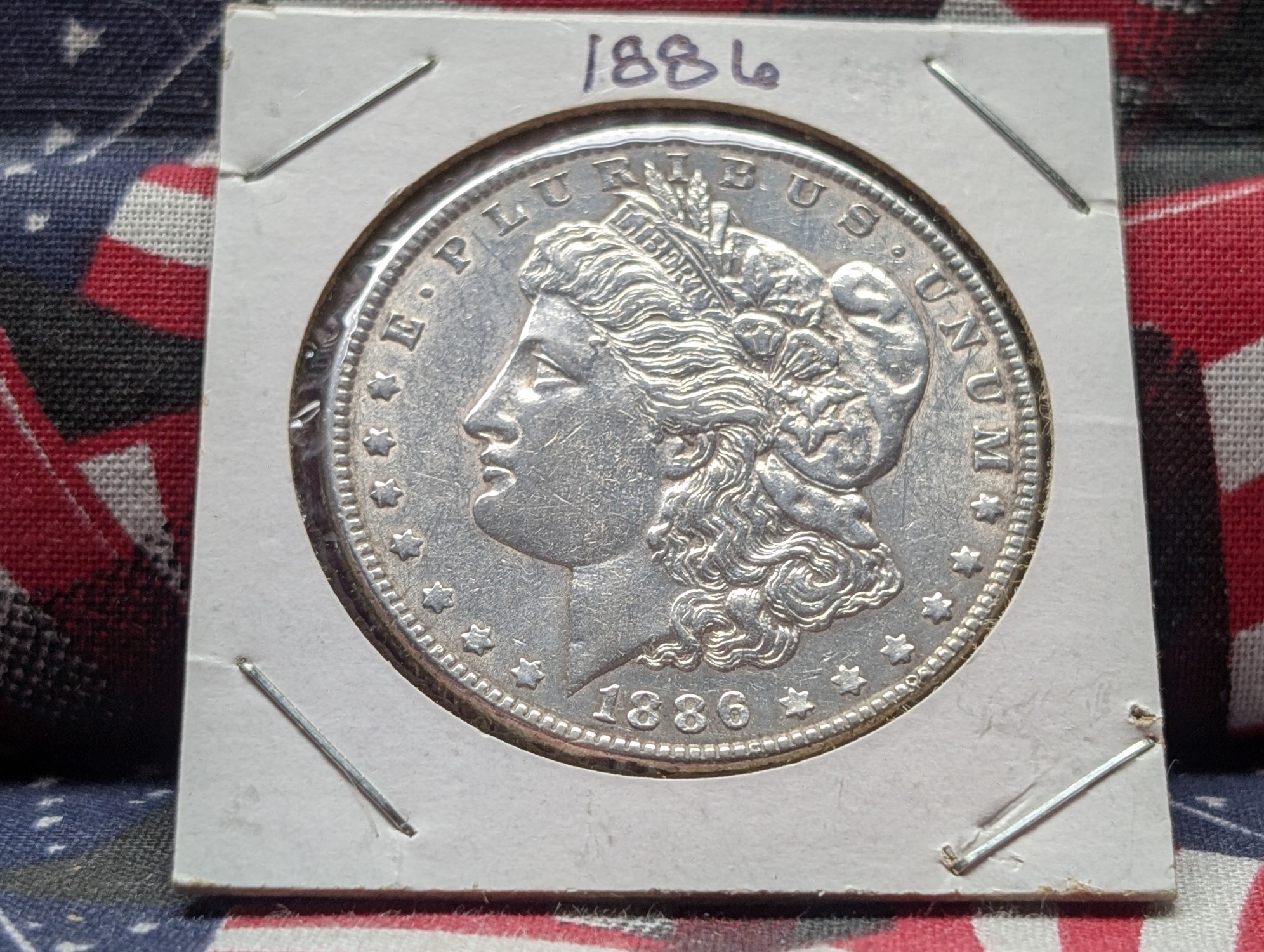 1886 Morgan Dollar, 90% Silver