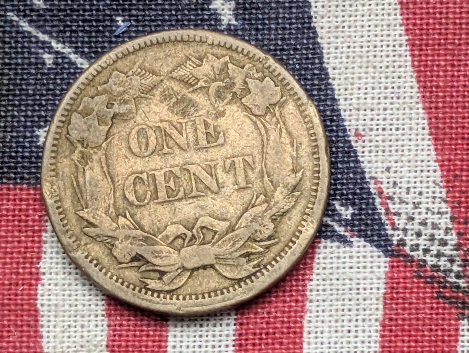 1858 Flying Eagle Cent, Small Letters