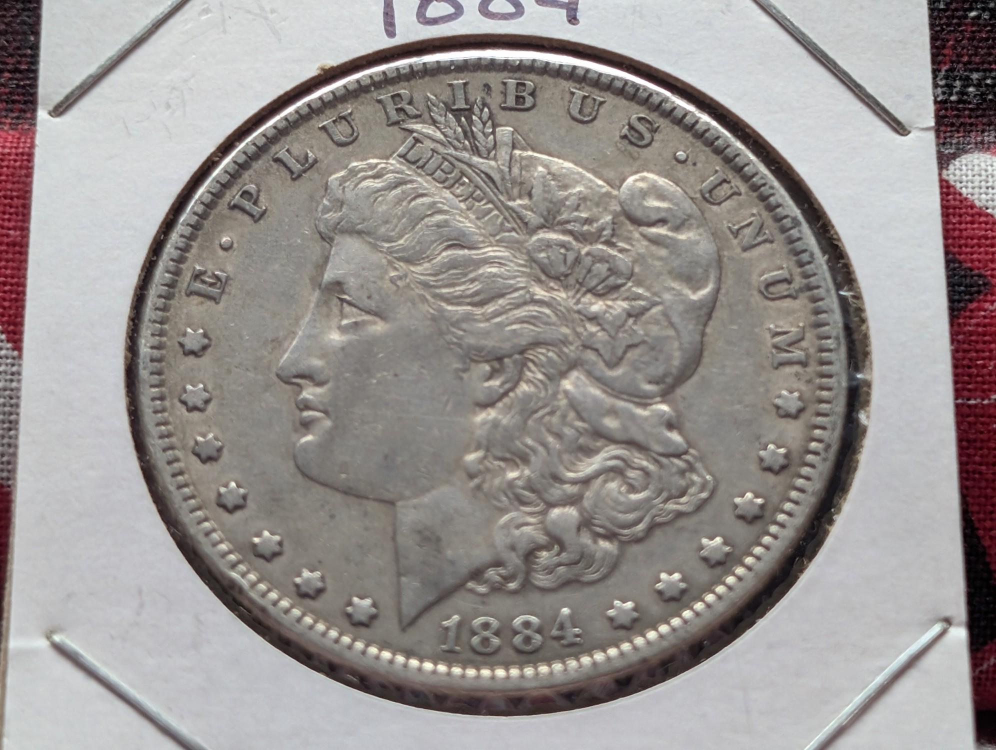 1884 Morgan Dollar, 90% Silver