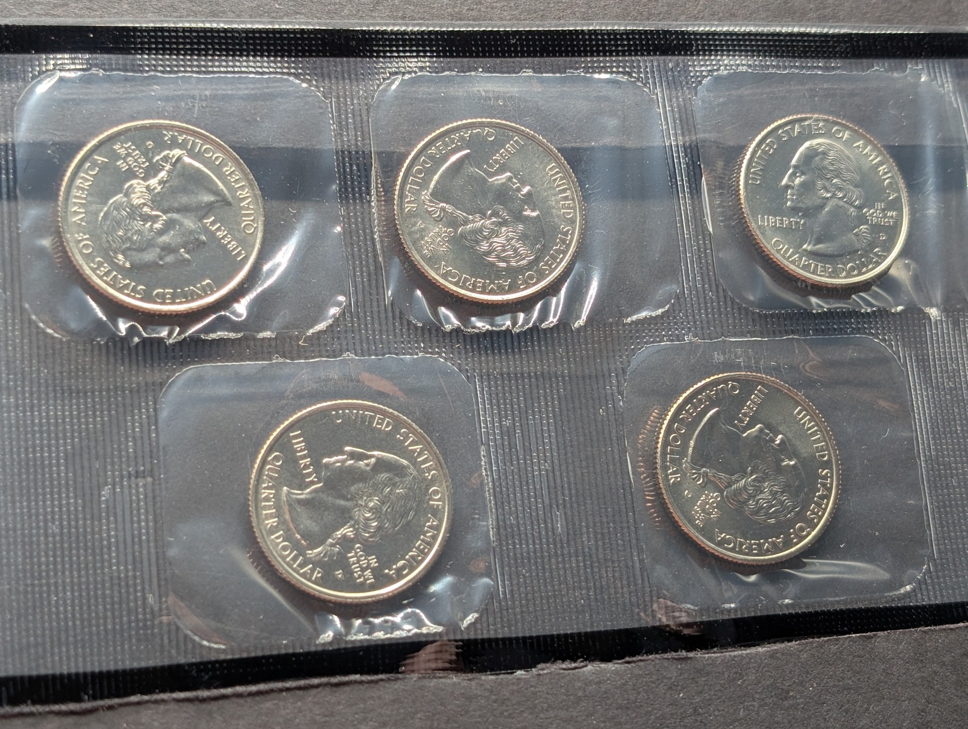 1999-D Only U.S. Mint Uncirculated Coin Set with State Quarters - In OGP w/ COA