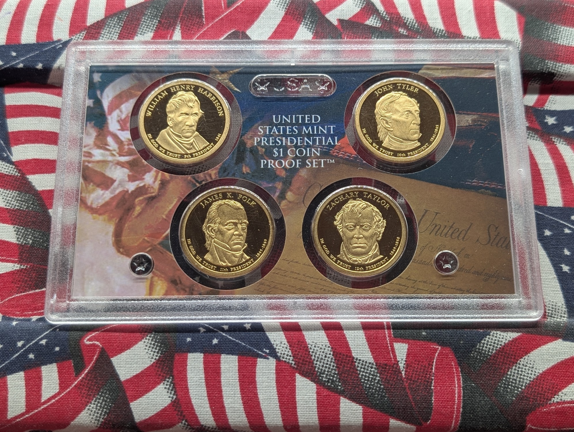 2009-S Presidential Proof One Dollar Set, NO BOX