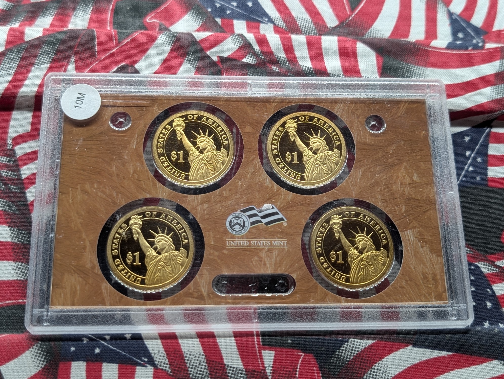 2009-S Presidential Proof One Dollar Set, NO BOX