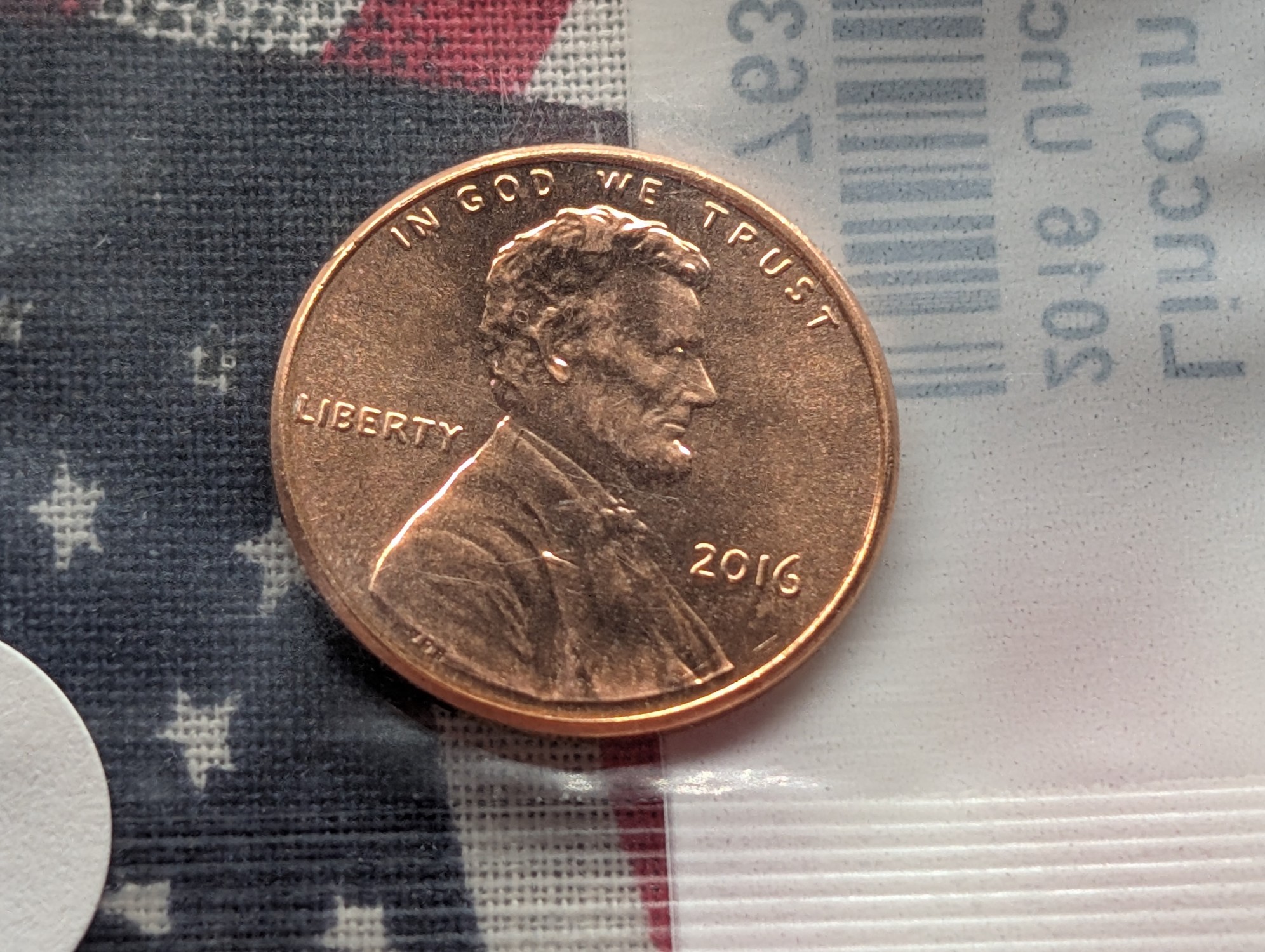 2016-P Lincoln Shield Cent, Uncirculated 60 in Littleton Package