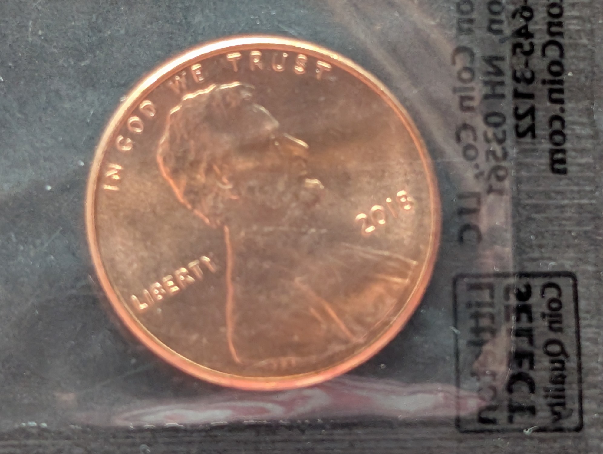 2018-P Lincoln Shield Cent, Uncirculated 60 in Littleton Package