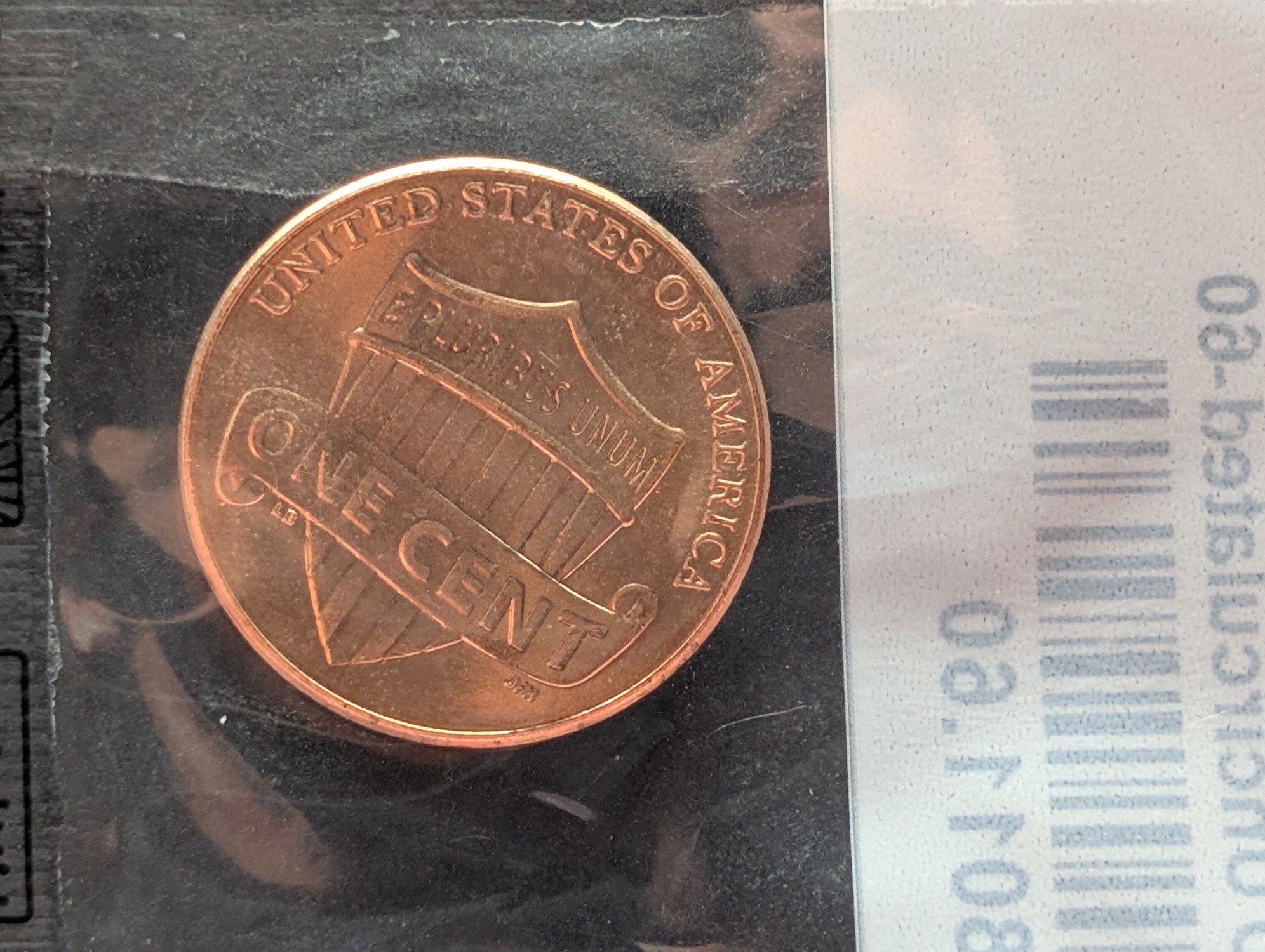 2019-D Lincoln Shield Cent, Uncirculated 60 in Littleton Package