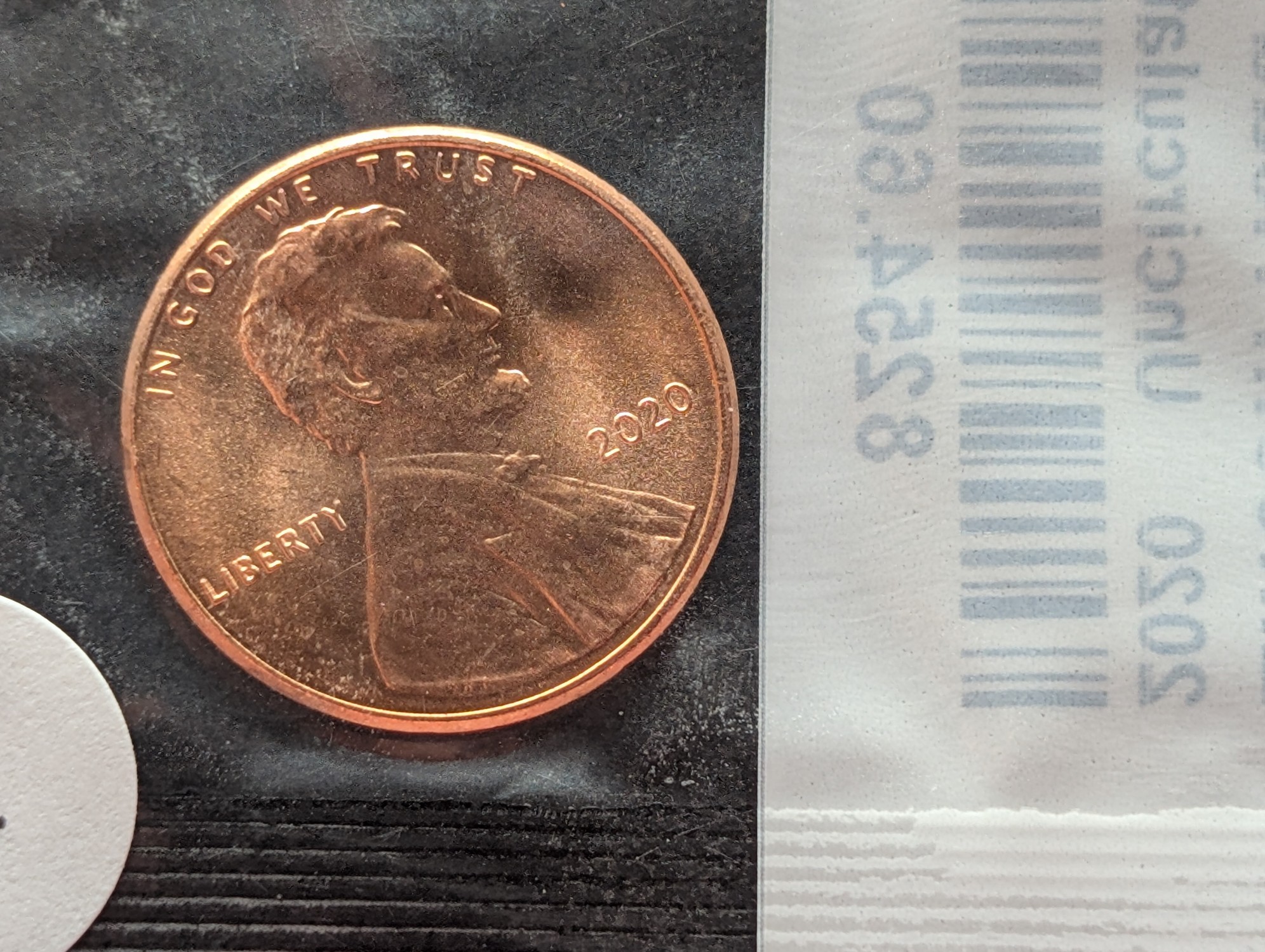 2020-P Lincoln Shield Cent, Uncirculated 60 in Littleton Package