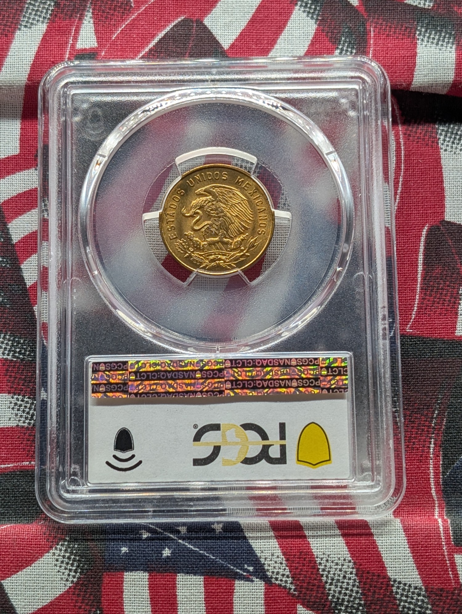 1964-Mo Mexico Cinco Centavos PCGS MS66